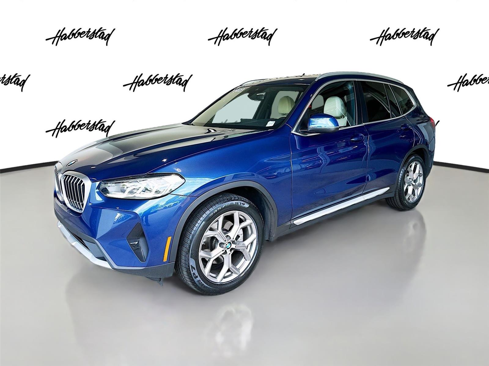 Phytonic Blue Metallic 2023 BMW X3 SUV / Crossover All-Wheel Drive Automatic