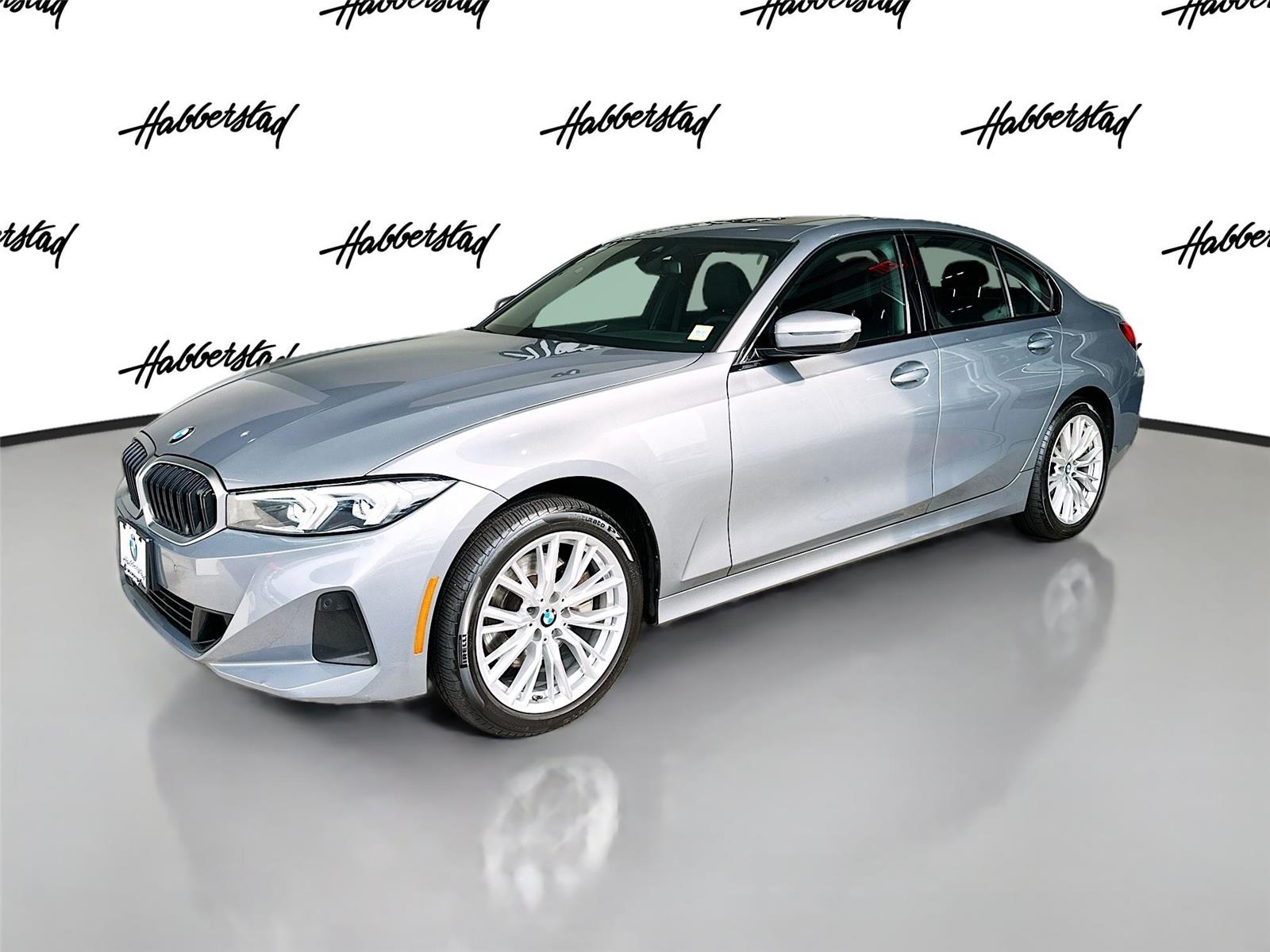 Gray (Skyscraper Grey Metallic) 2023 BMW 3 Series Sedan All-Wheel Drive Automatic