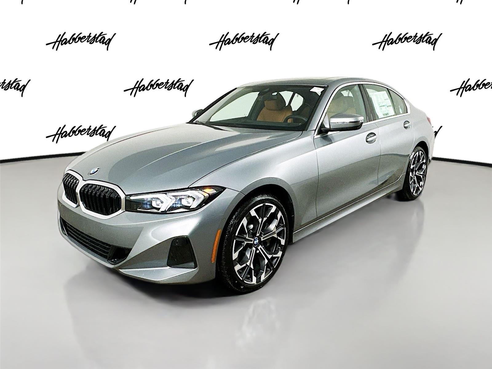 Gray (Skyscraper Grey Metallic) 2025 BMW 3 Series Sedan All-Wheel Drive Automatic