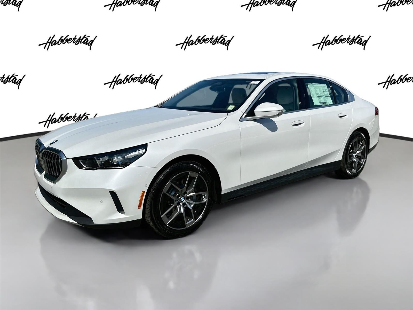 Mineral White Metallic 2027 BMW 5 Series Sedan All-Wheel Drive Automatic