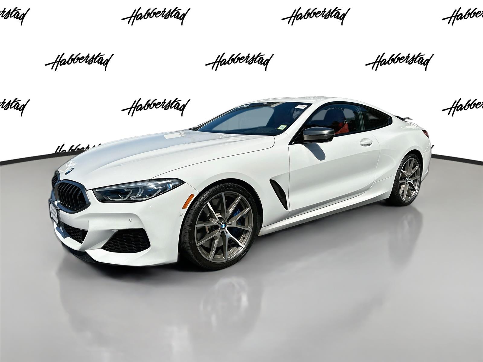 Alpine White 2019 BMW 8 Series Coupe All-Wheel Drive Automatic