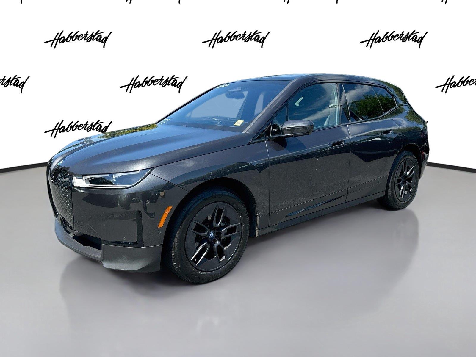 Gray (Dark Graphite Metallic) 2024 BMW iX SUV / Crossover All-Wheel Drive Automatic