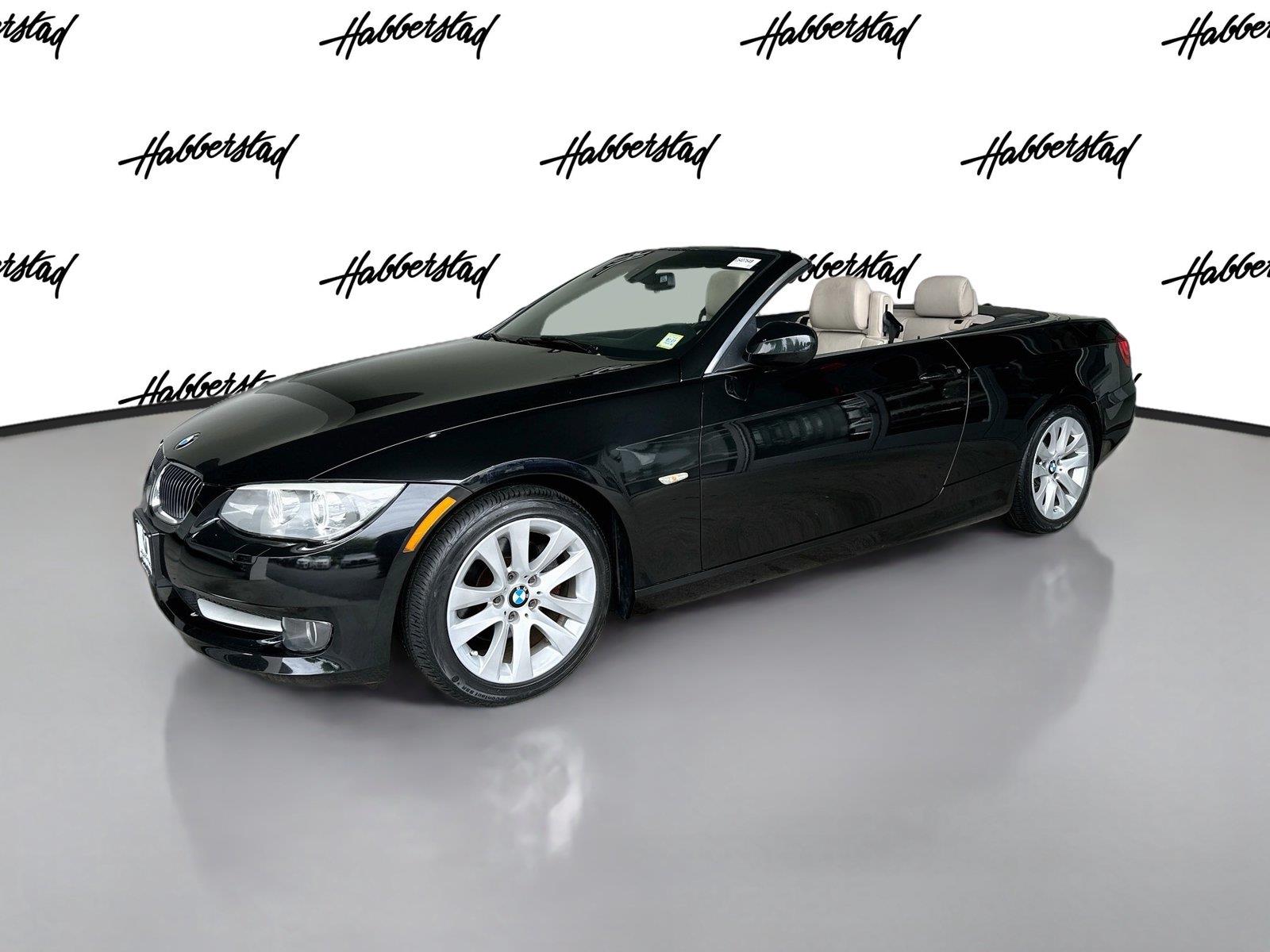 Black Sapphire Metallic 2011 BMW 3 Series Convertible Rear-Wheel Drive 6-Speed Manual