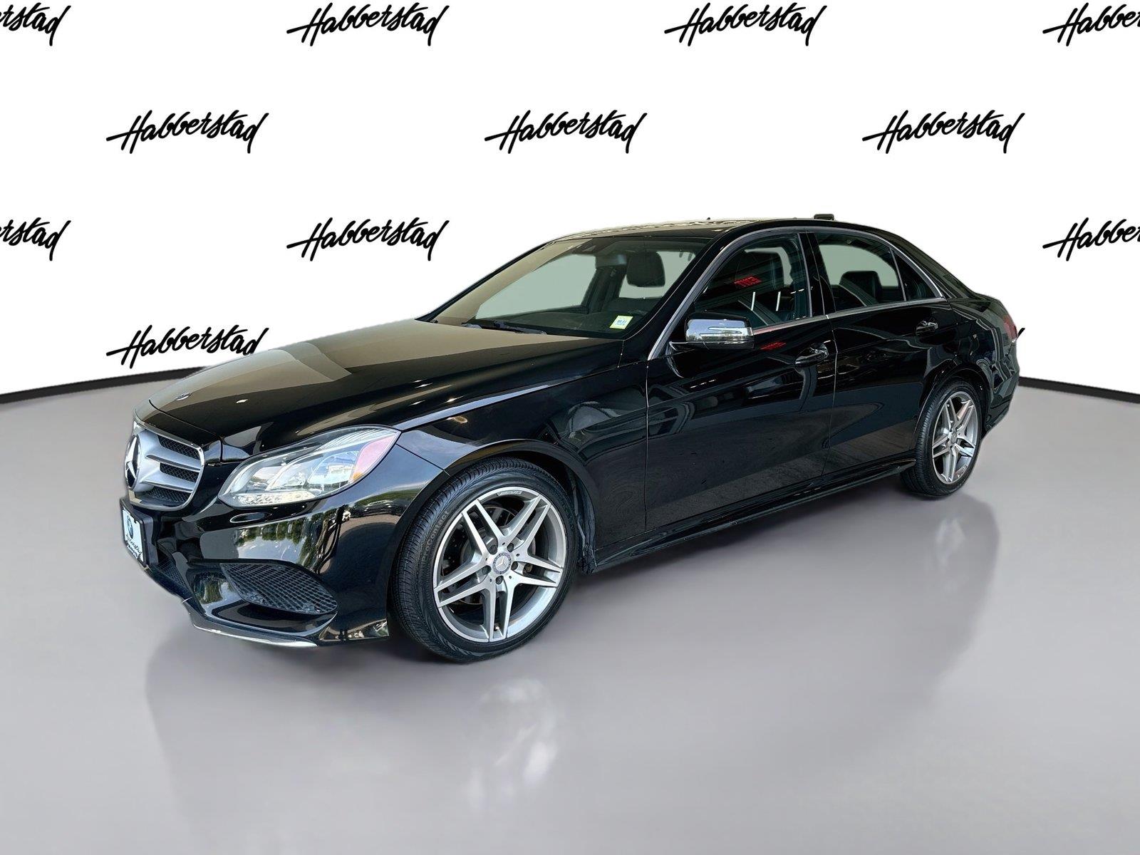 Black 2014 Mercedes-Benz E-Class Sedan All-Wheel Drive Automatic
