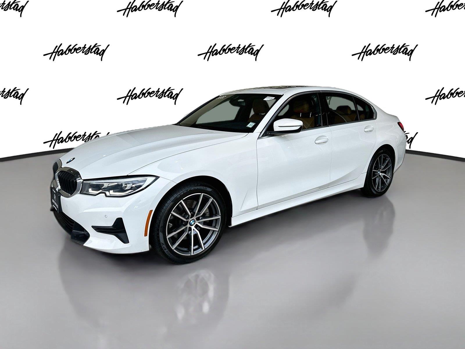 Alpine White 2022 BMW 3 Series Sedan All-Wheel Drive Automatic