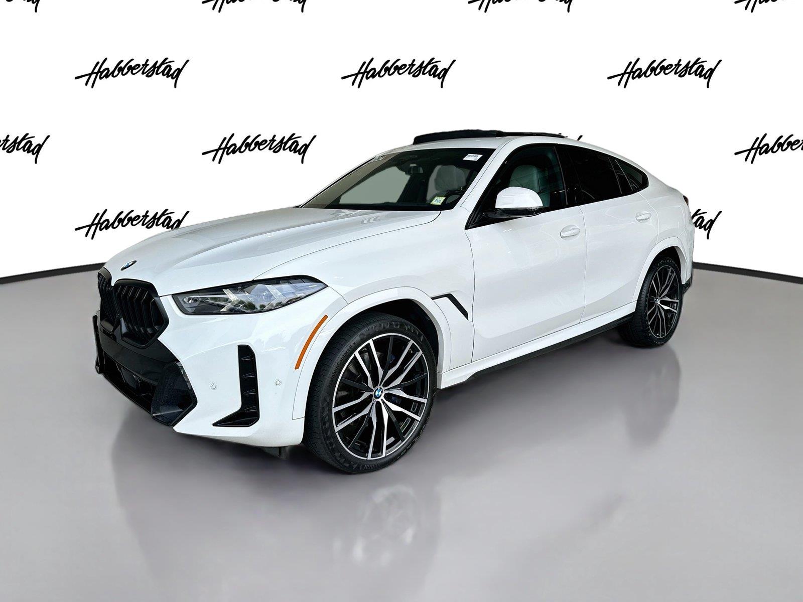 Alpine White 2024 BMW X6 SUV / Crossover All-Wheel Drive Automatic