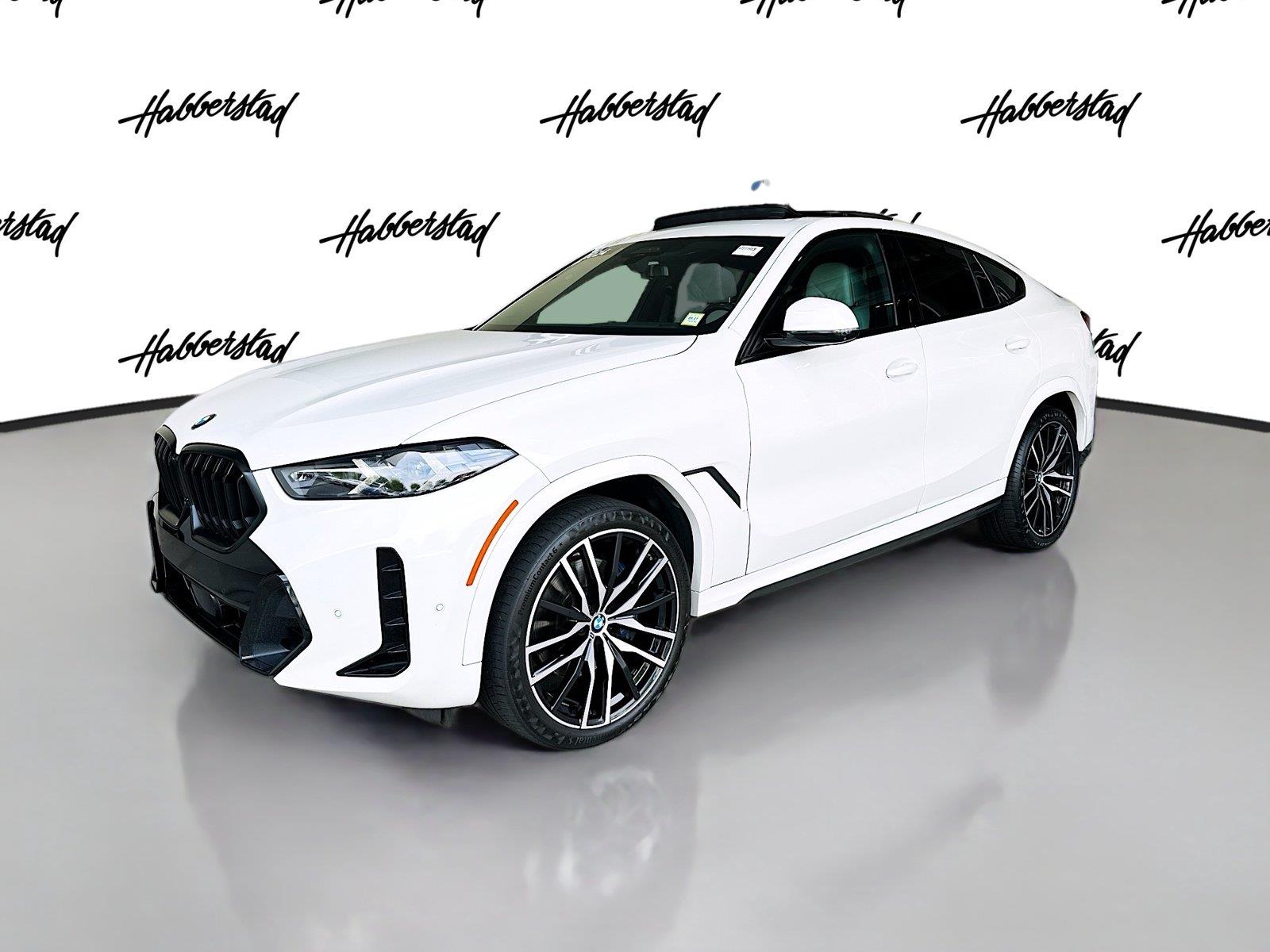 Alpine White 2024 BMW X6 SUV / Crossover All-Wheel Drive Automatic