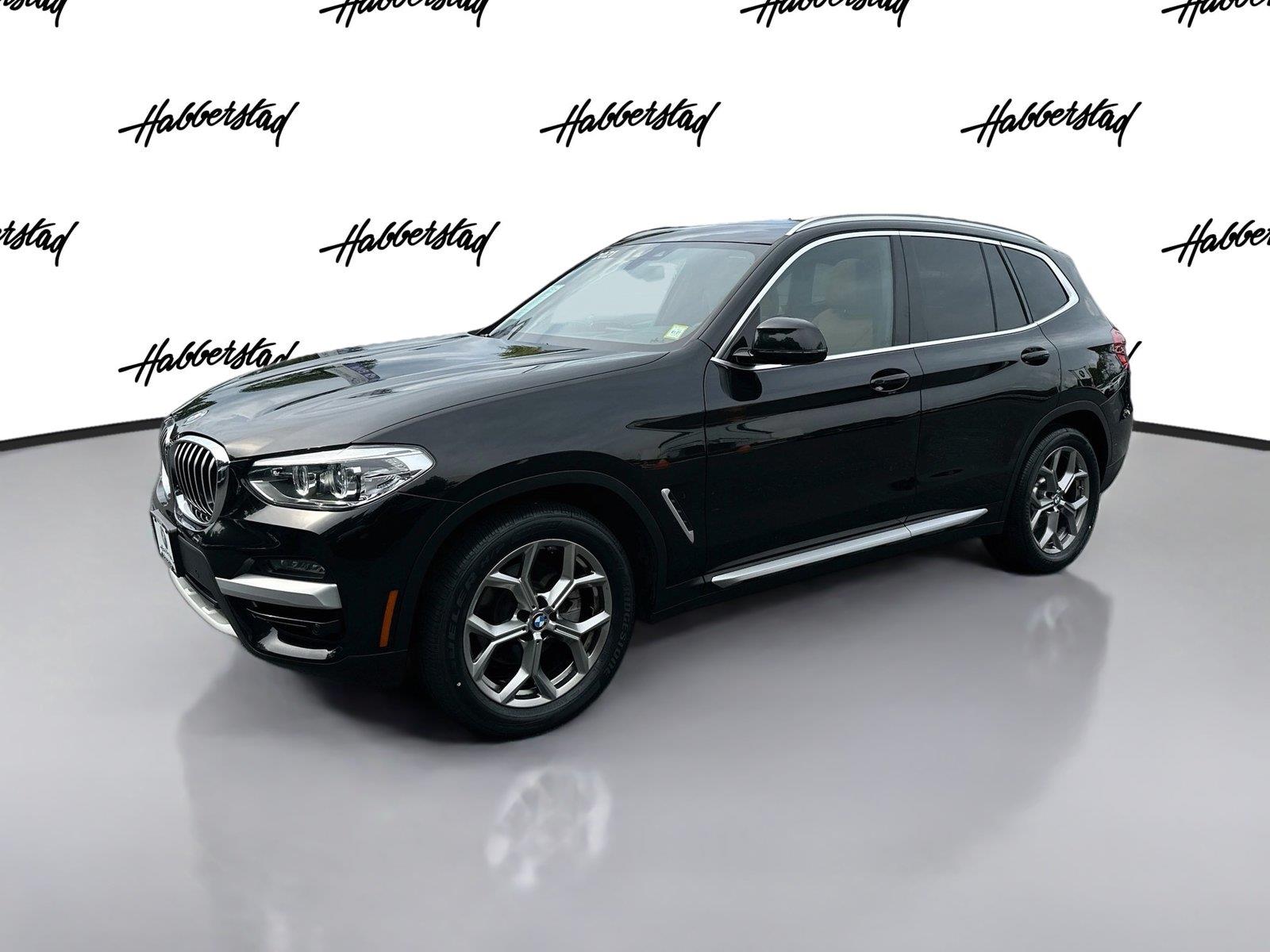Black Sapphire Metallic 2021 BMW X3 SUV / Crossover All-Wheel Drive Automatic