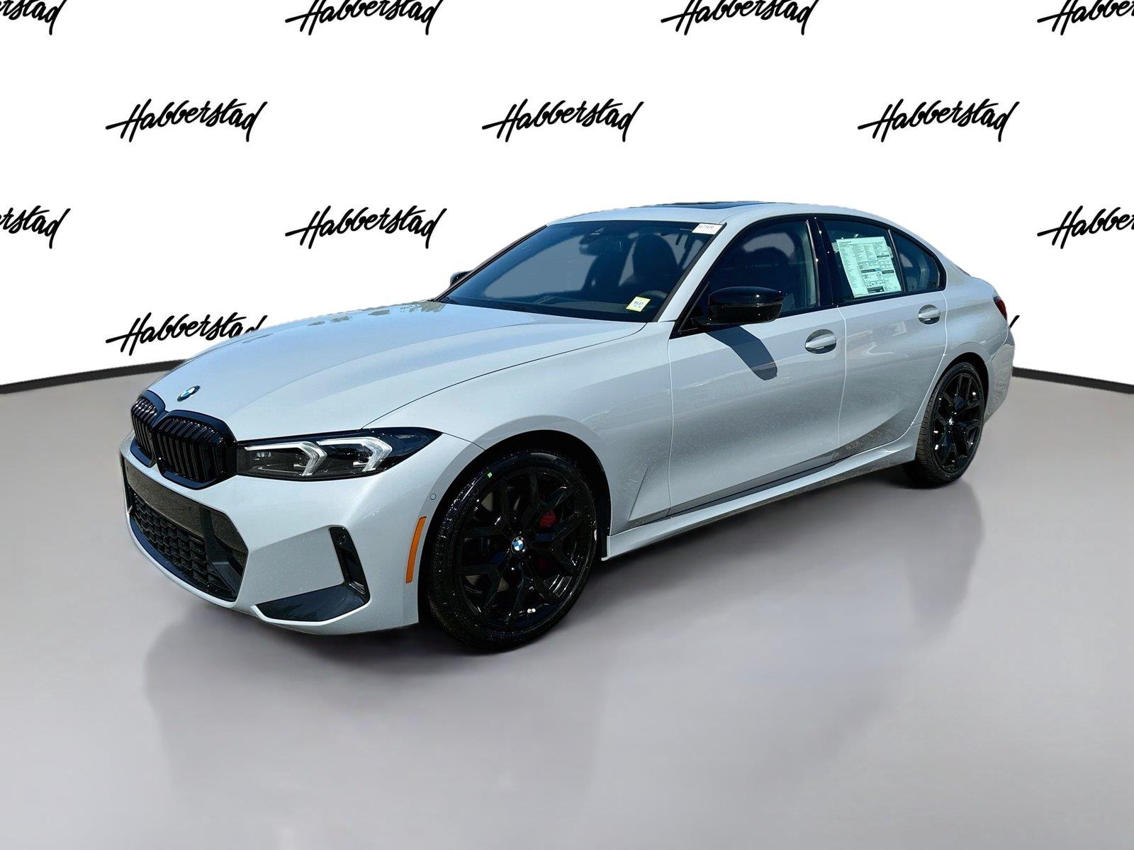 Gray (Brooklyn Grey Metallic) 2026 BMW 3 Series Sedan All-Wheel Drive Automatic