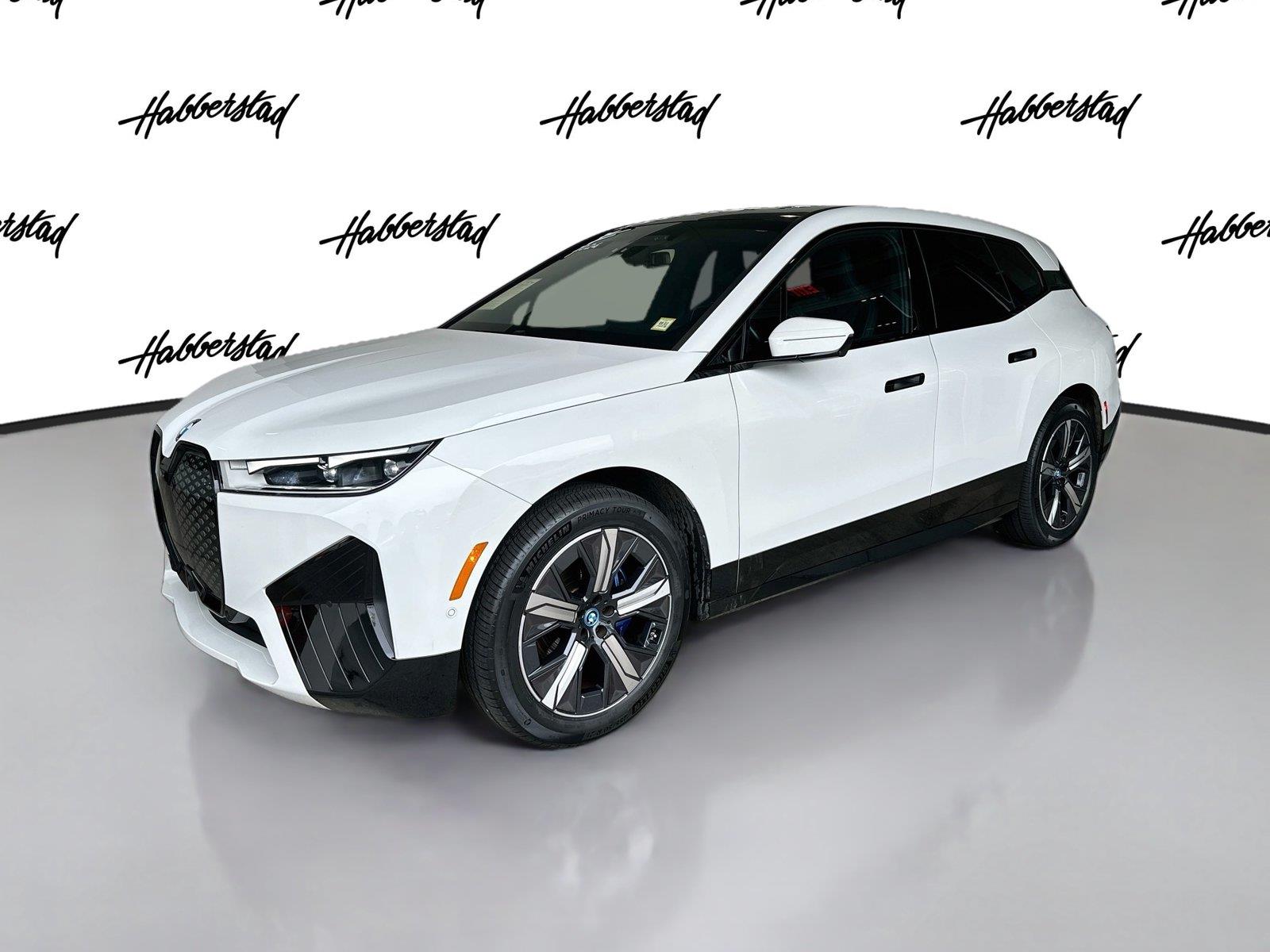 Alpine White 2024 BMW iX SUV / Crossover All-Wheel Drive Automatic