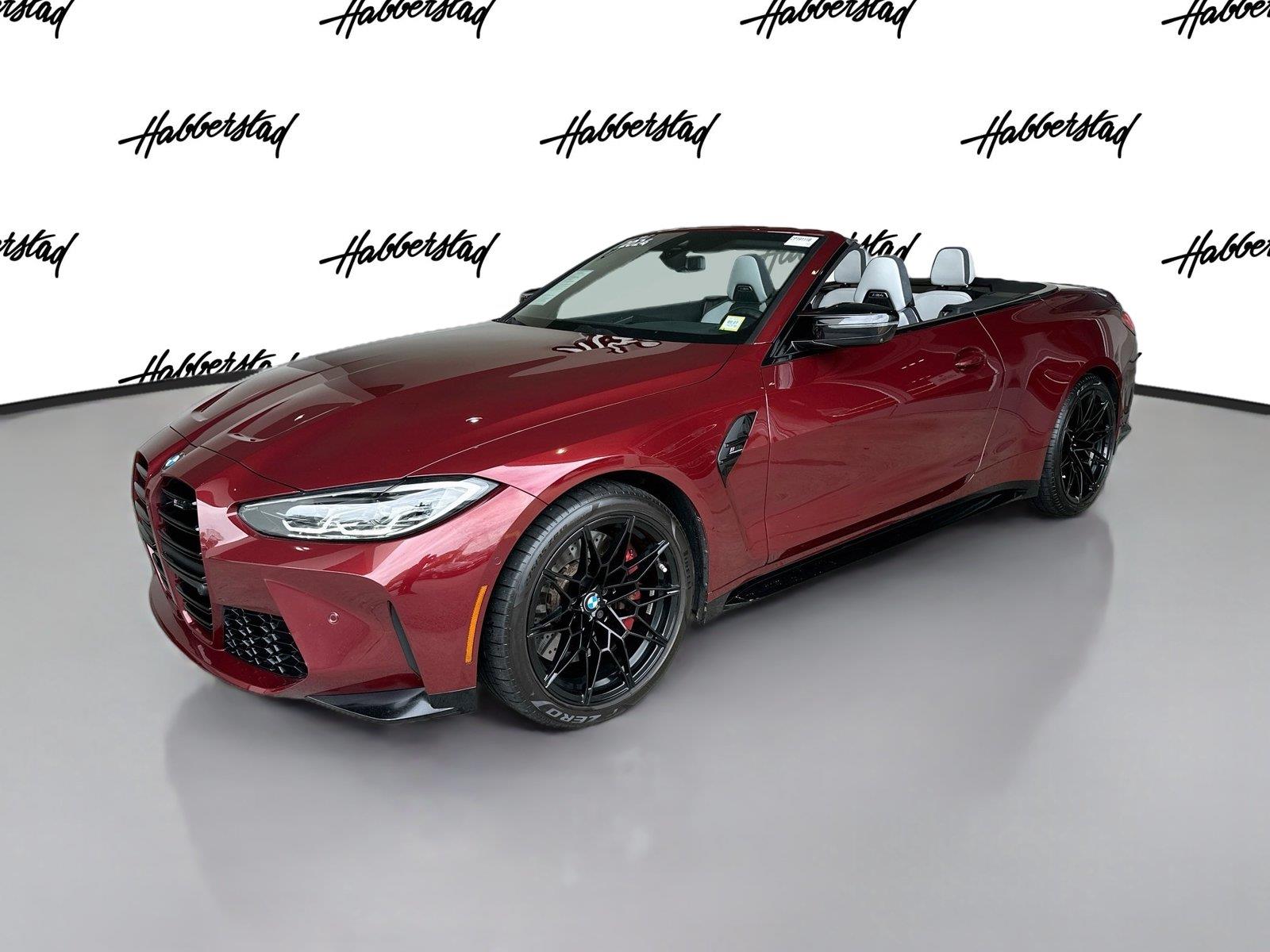 Aventurin Red Metallic 2024 BMW M4 Convertible All-Wheel Drive Automatic