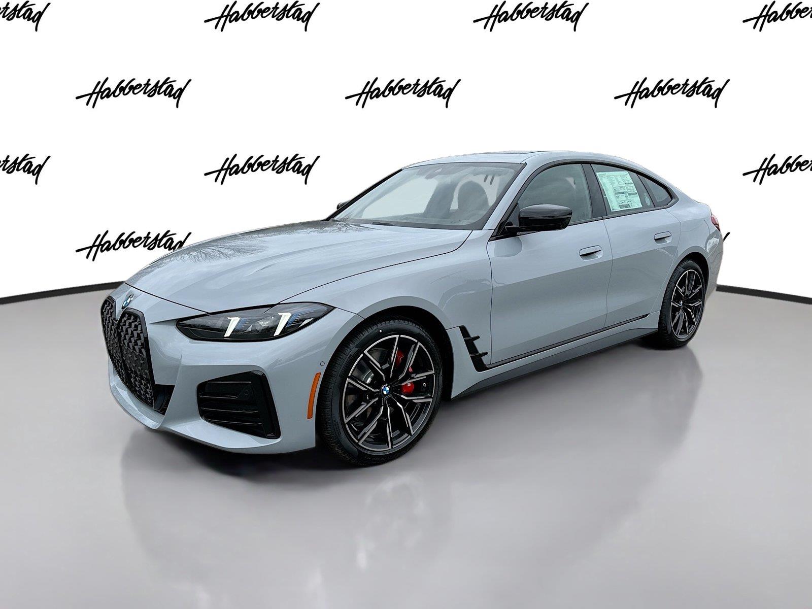 Gray (Brooklyn Grey Metallic) 2026 BMW 4 Series Sedan All-Wheel Drive Automatic