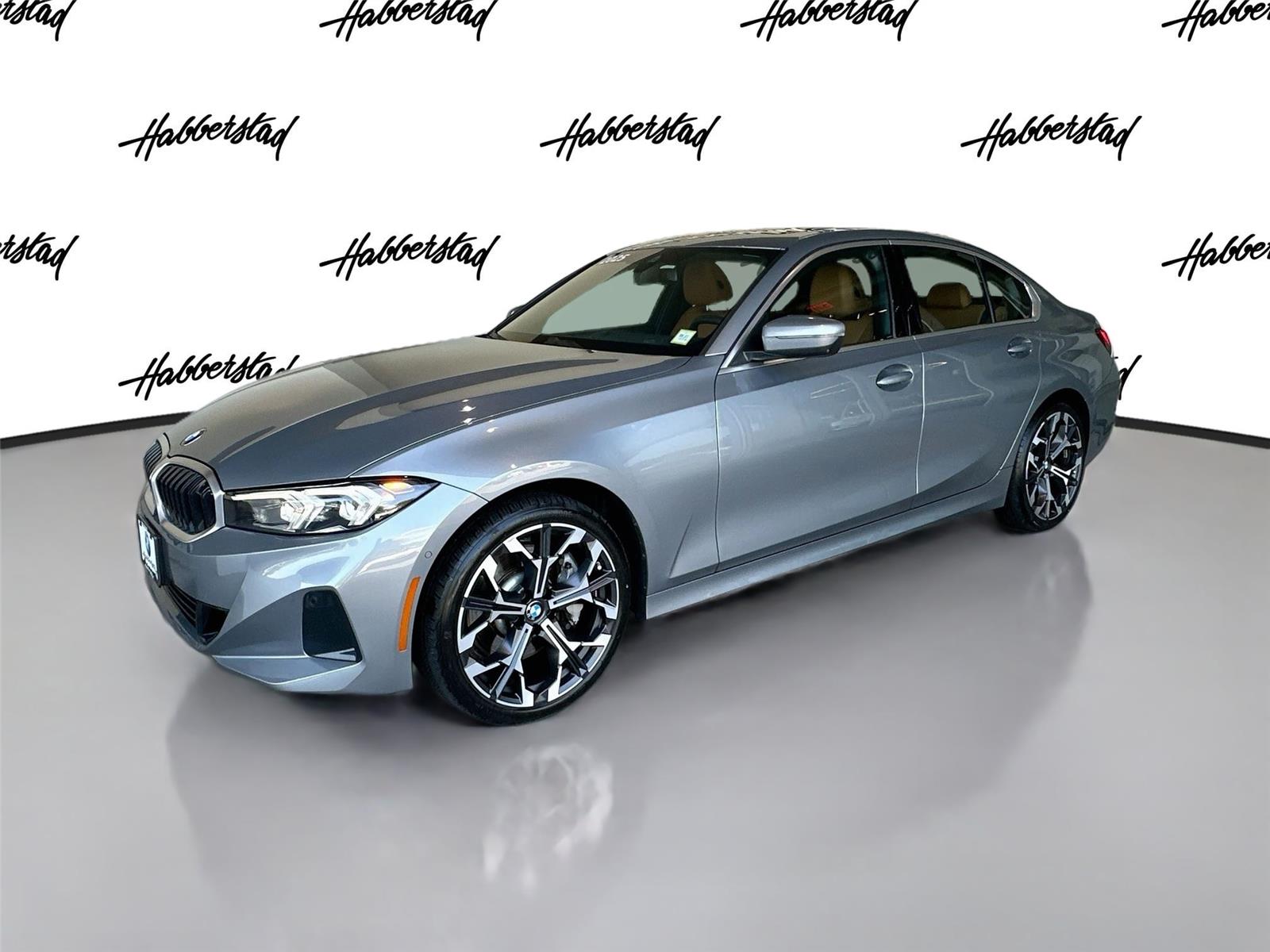 Gray (Skyscraper Grey Metallic) 2025 BMW 3 Series Sedan All-Wheel Drive Automatic