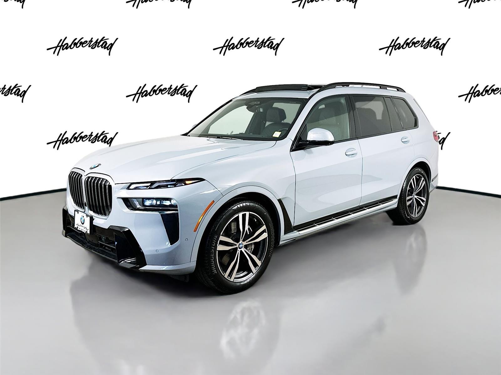Gray (Brooklyn Grey Metallic) 2024 BMW X7 xDrive40i AWD SUV / Crossover All-Wheel Drive Automatic