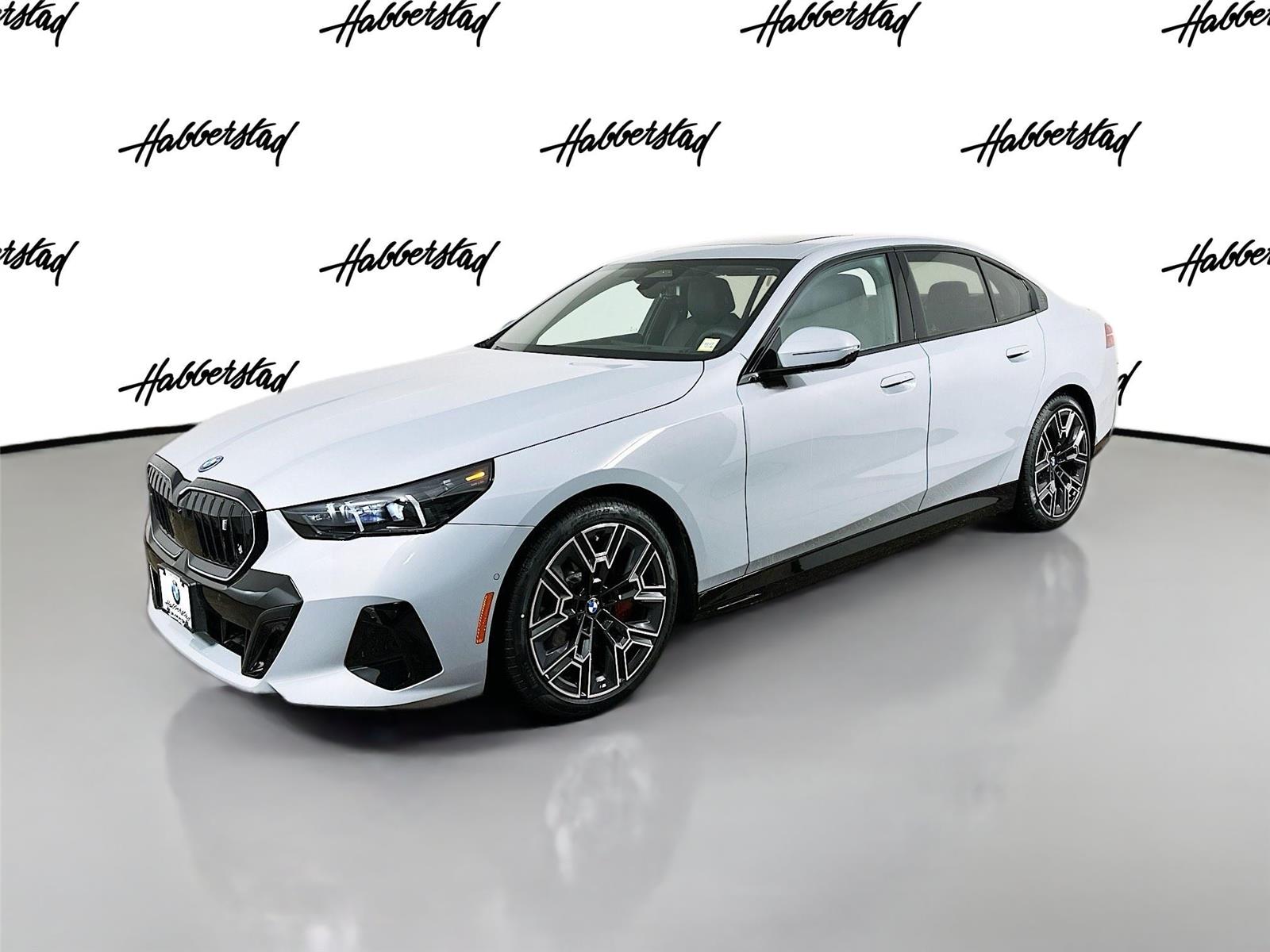 Gray (Brooklyn Grey Metallic) 2026 BMW i5 xDrive40 Sedan All-Wheel Drive Automatic