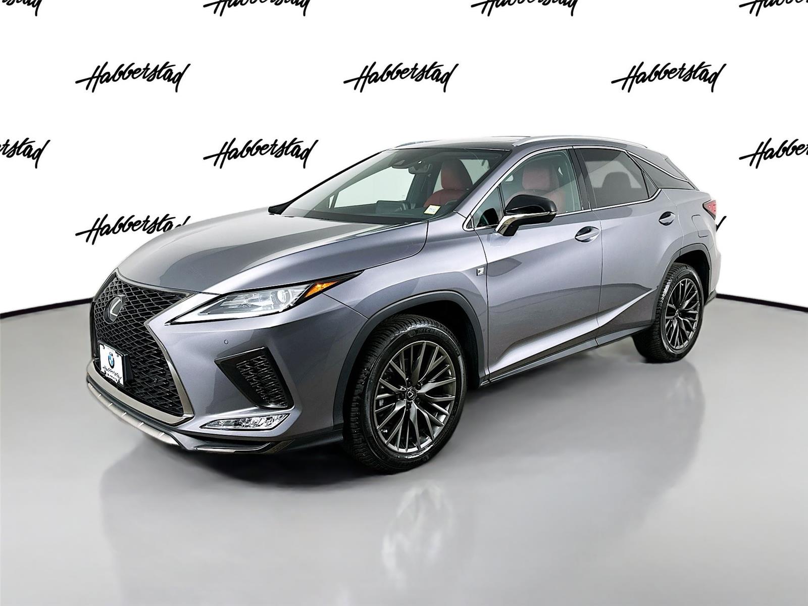 Nebula Gray Pearl 2022 Lexus RX 350 F Sport AWD SUV / Crossover All-Wheel Drive Automatic