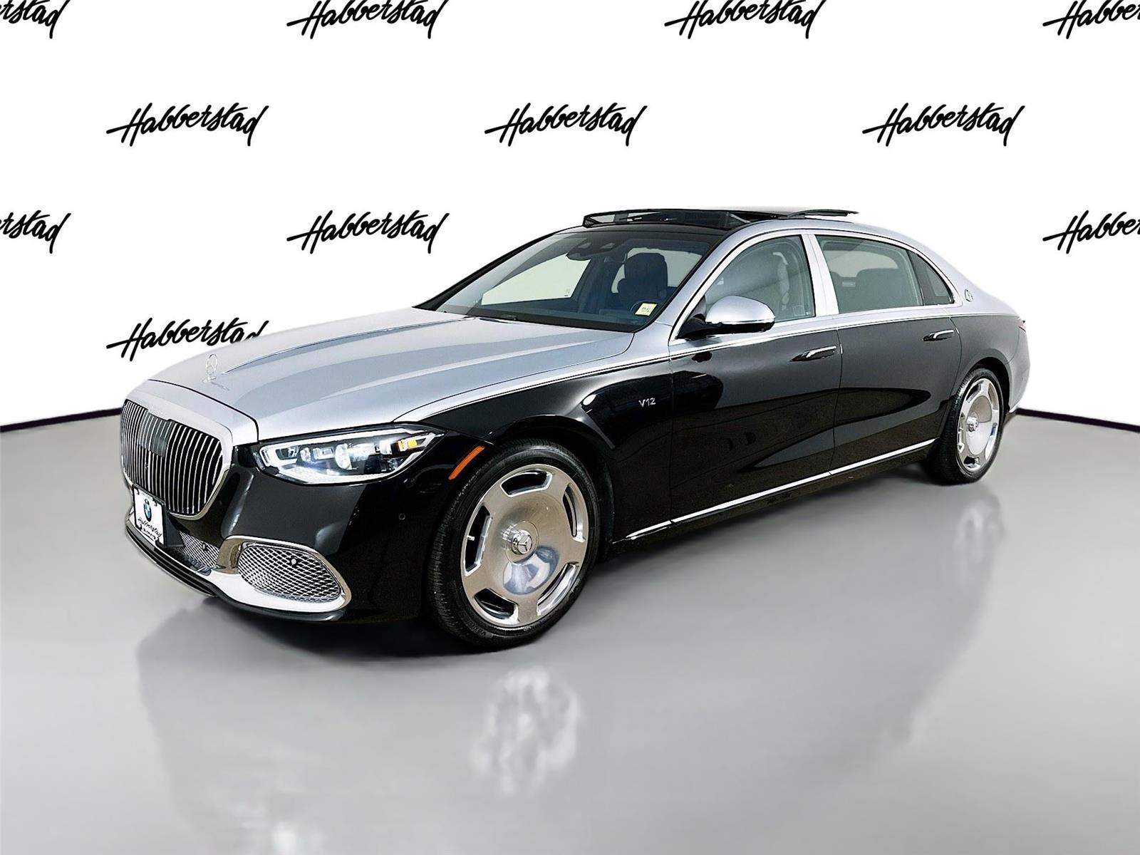 Black 2024 Mercedes-Benz S-Class Maybach S 680 4MATIC Sedan All-Wheel Drive