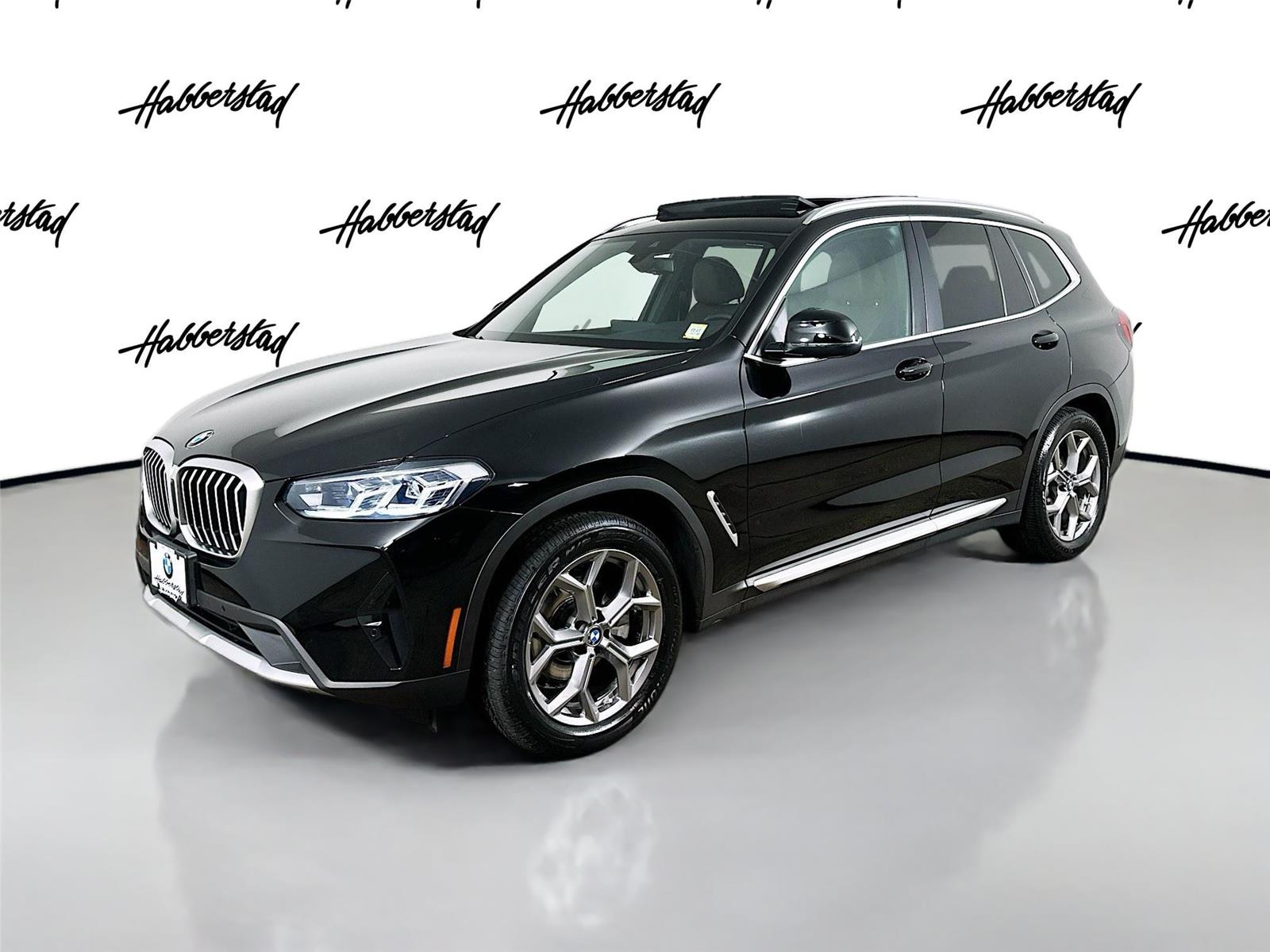 Jet Black 2023 BMW X3 SUV / Crossover All-Wheel Drive Automatic