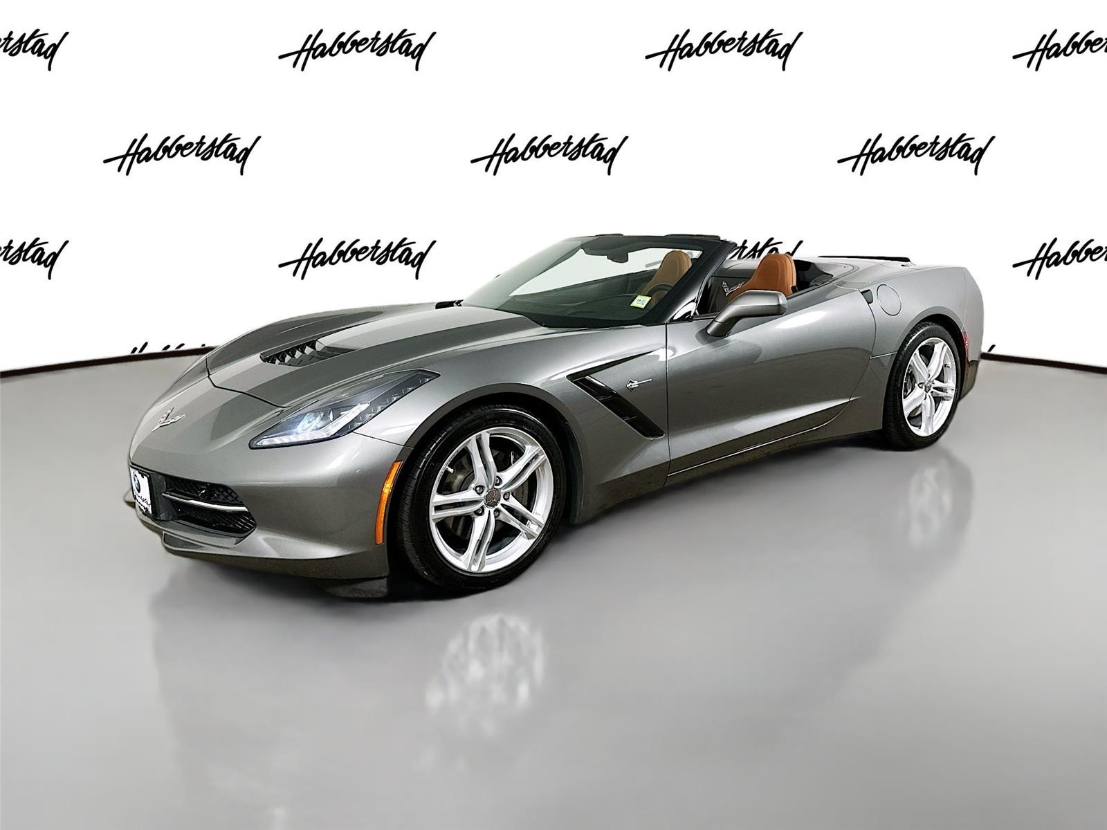 Shark Gray Metallic 2016 Chevrolet Corvette Stingray 2LT Convertible RWD Convertible Rear-Wheel Drive 8-Speed Automatic