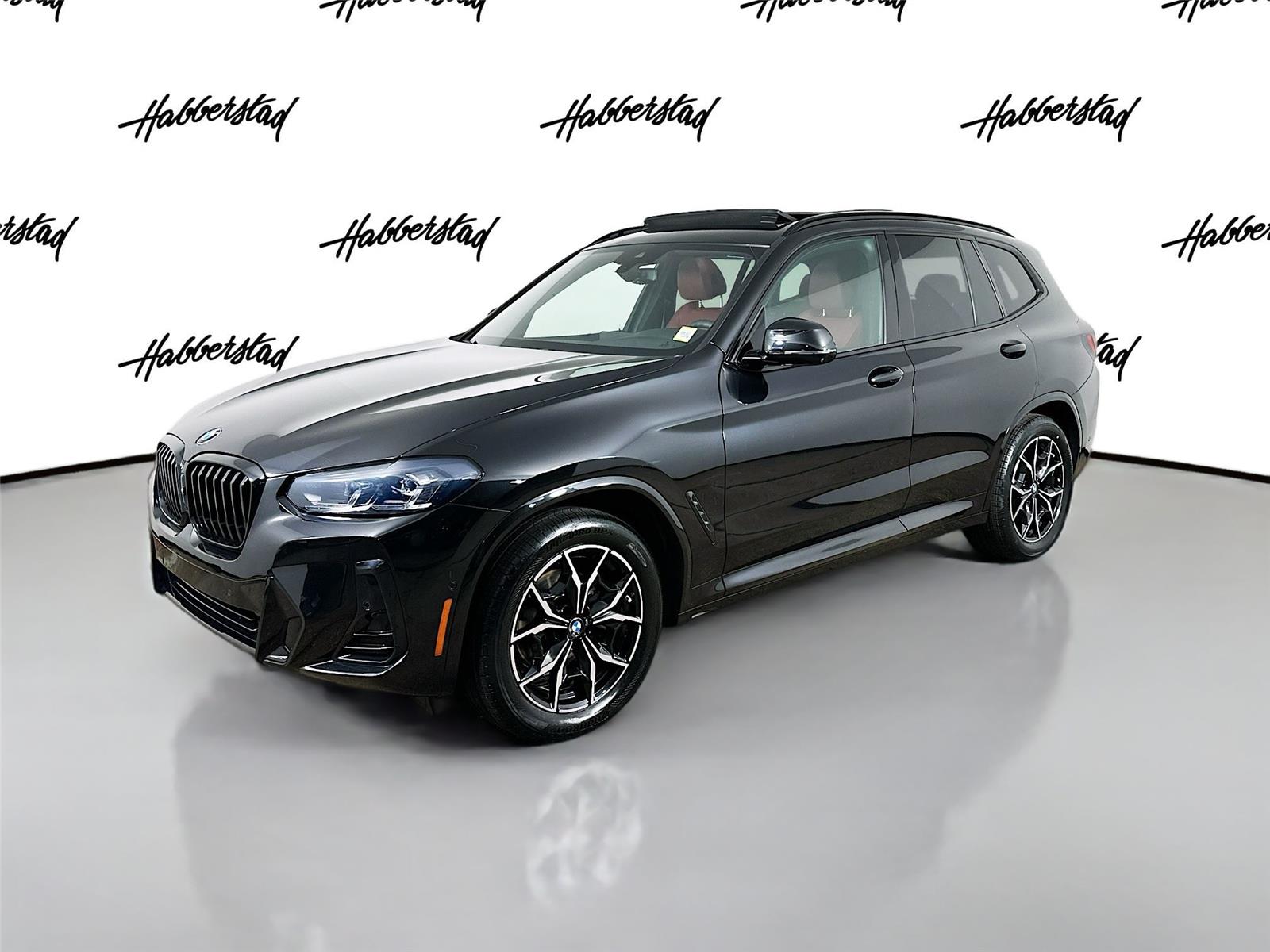 Black Sapphire Metallic 2024 BMW X3 xDrive30i AWD SUV / Crossover All-Wheel Drive Automatic