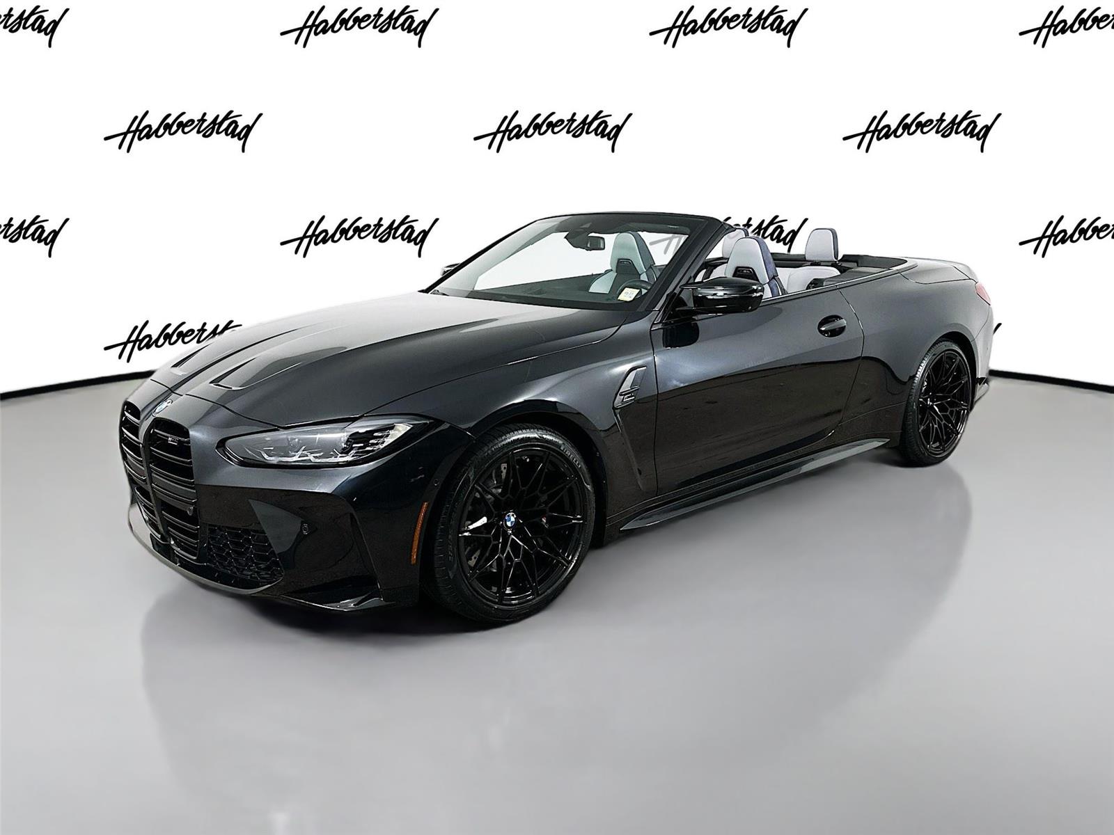 Black Sapphire Metallic 2024 BMW M4 Competition xDrive Convertible AWD Convertible All-Wheel Drive Automatic