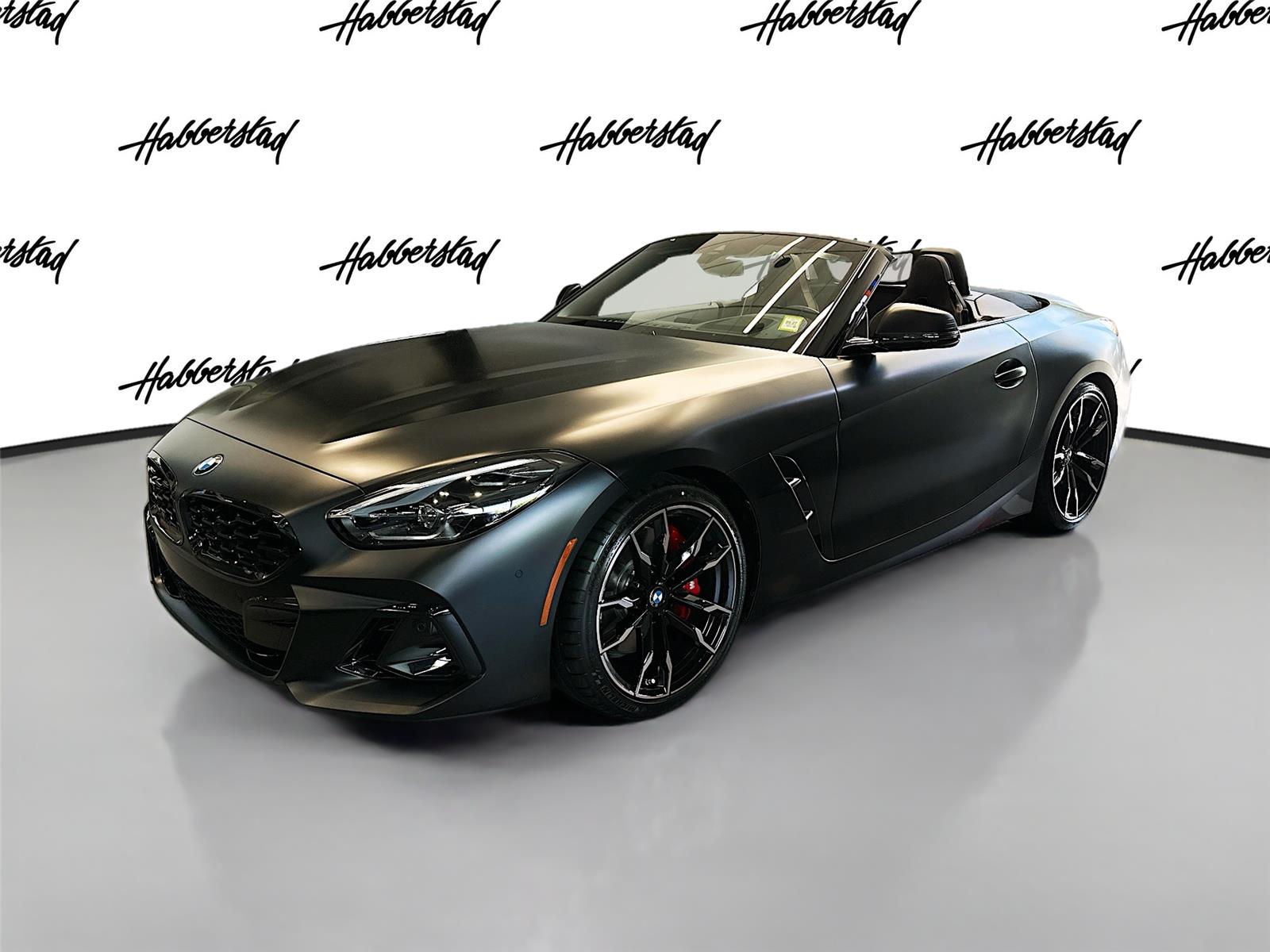 Moonlight Black Soft Top 2026 BMW Z4 M40i RWD Convertible Rear-Wheel Drive Manual