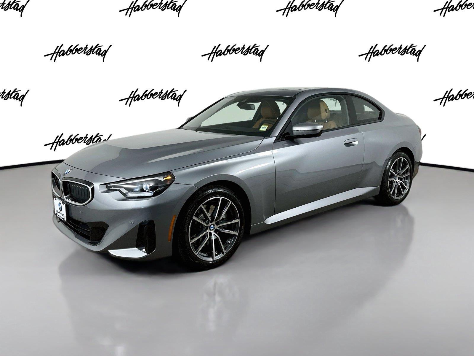 Gray (Skyscraper Grey Metallic) 2025 BMW 2 Series Coupe All-Wheel Drive Automatic