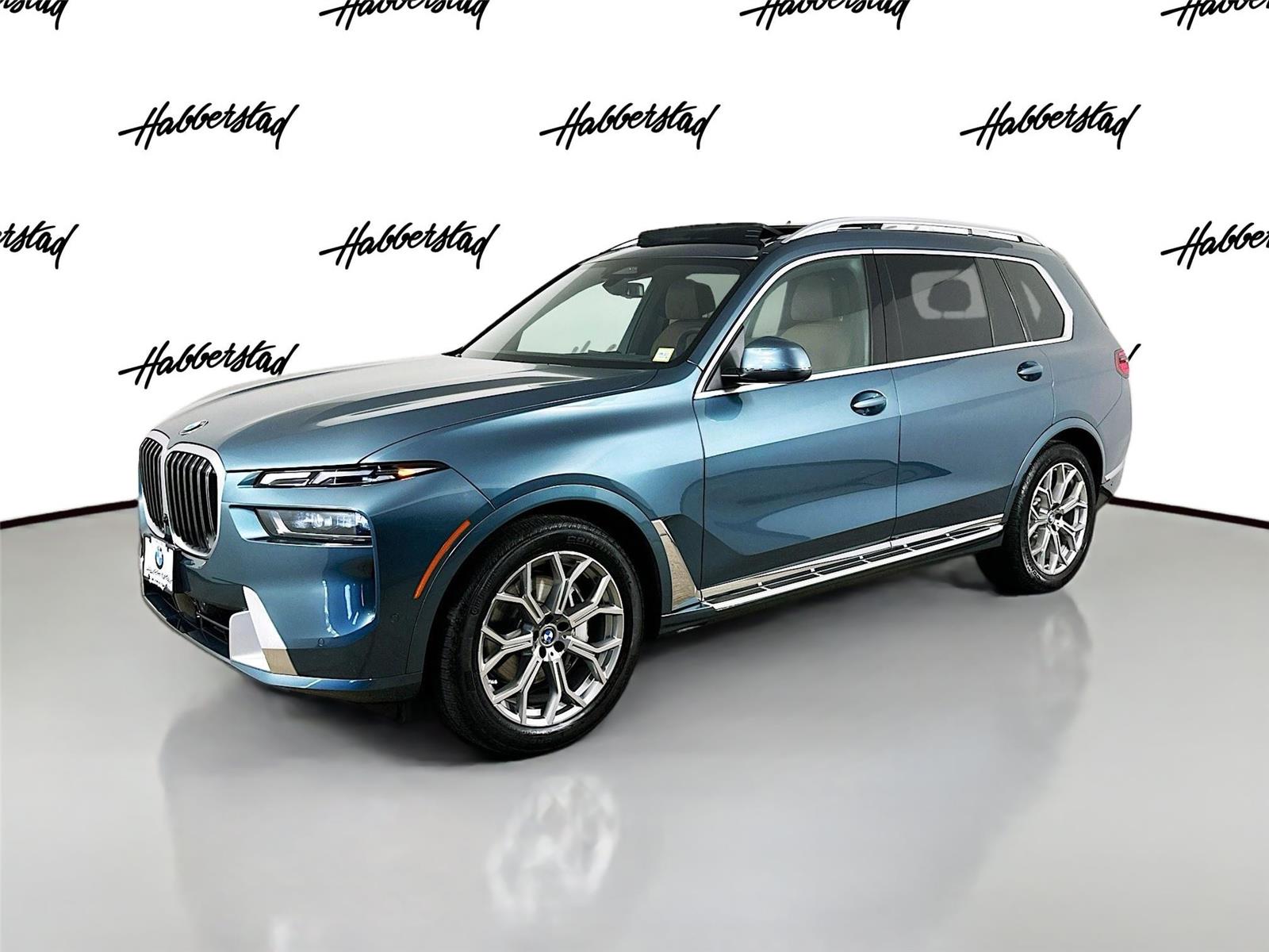 Blue Ridge Mountain Metallic 2024 BMW X7 SUV / Crossover All-Wheel Drive Automatic