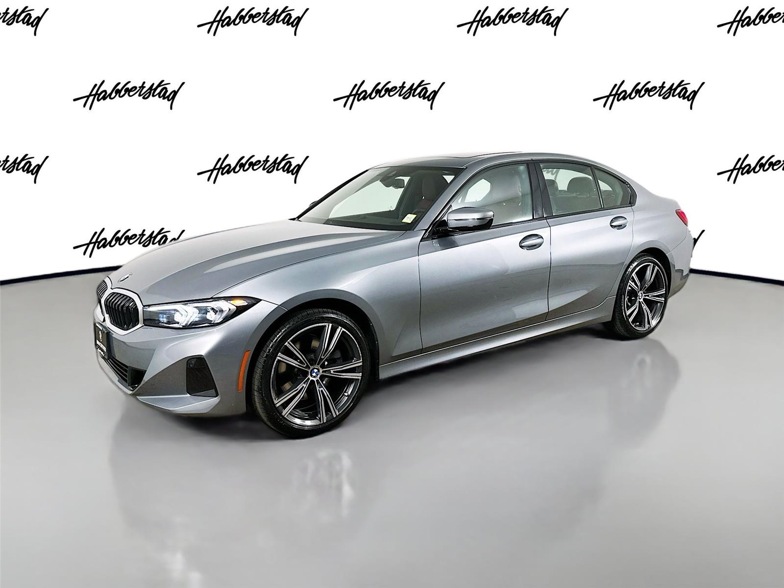 Gray (Skyscraper Grey Metallic) 2023 BMW 3 Series Sedan All-Wheel Drive Automatic