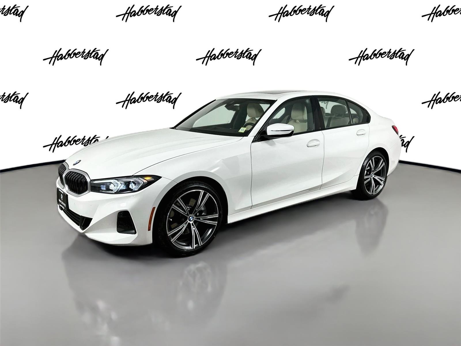 Alpine White 2023 BMW 3 Series Sedan All-Wheel Drive Automatic