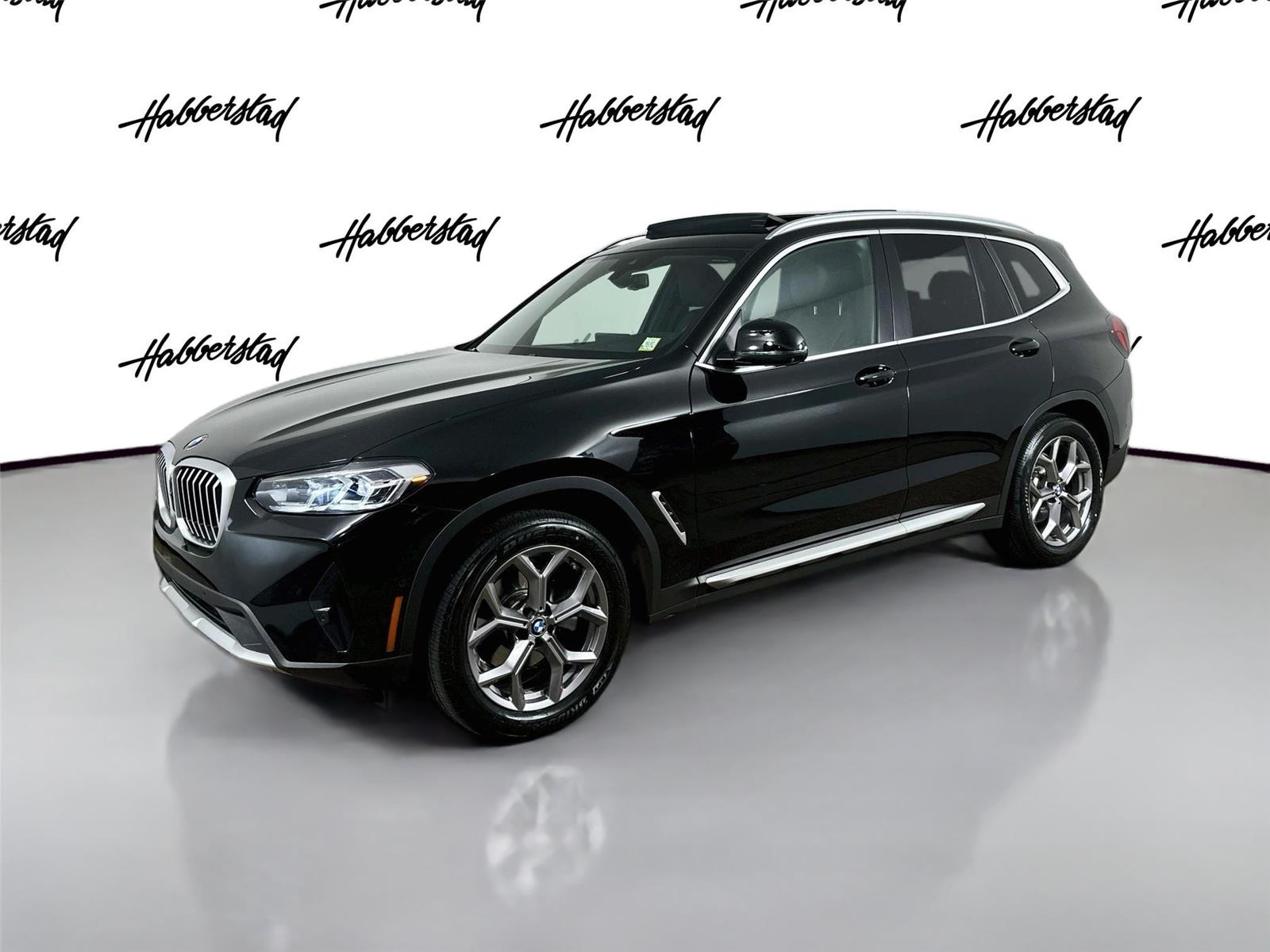 Jet Black 2024 BMW X3 SUV / Crossover All-Wheel Drive Automatic