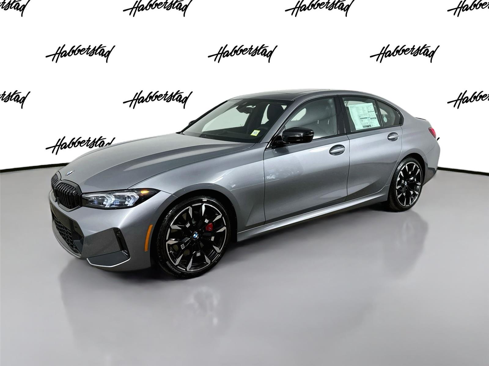 Gray (Skyscraper Grey Metallic) 2026 BMW 3 Series Sedan All-Wheel Drive Automatic