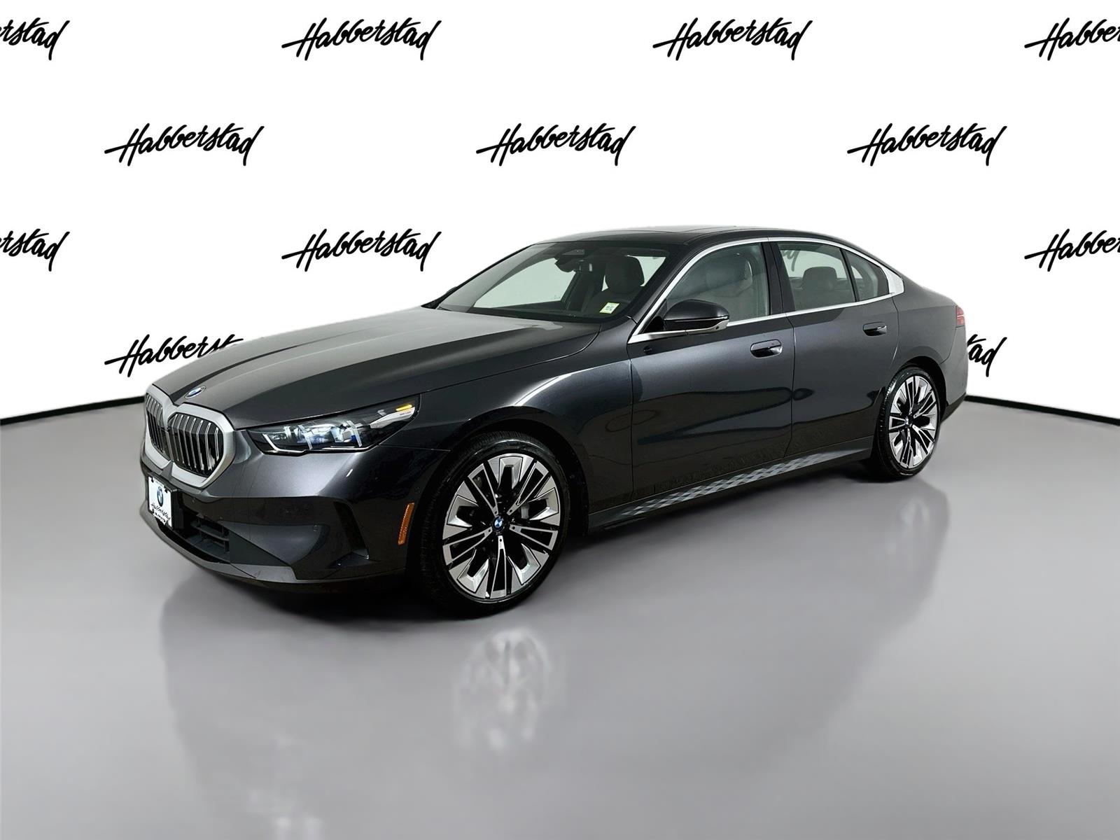 Gray (Dark Graphite Metallic) 2025 BMW 5 Series Sedan All-Wheel Drive Automatic
