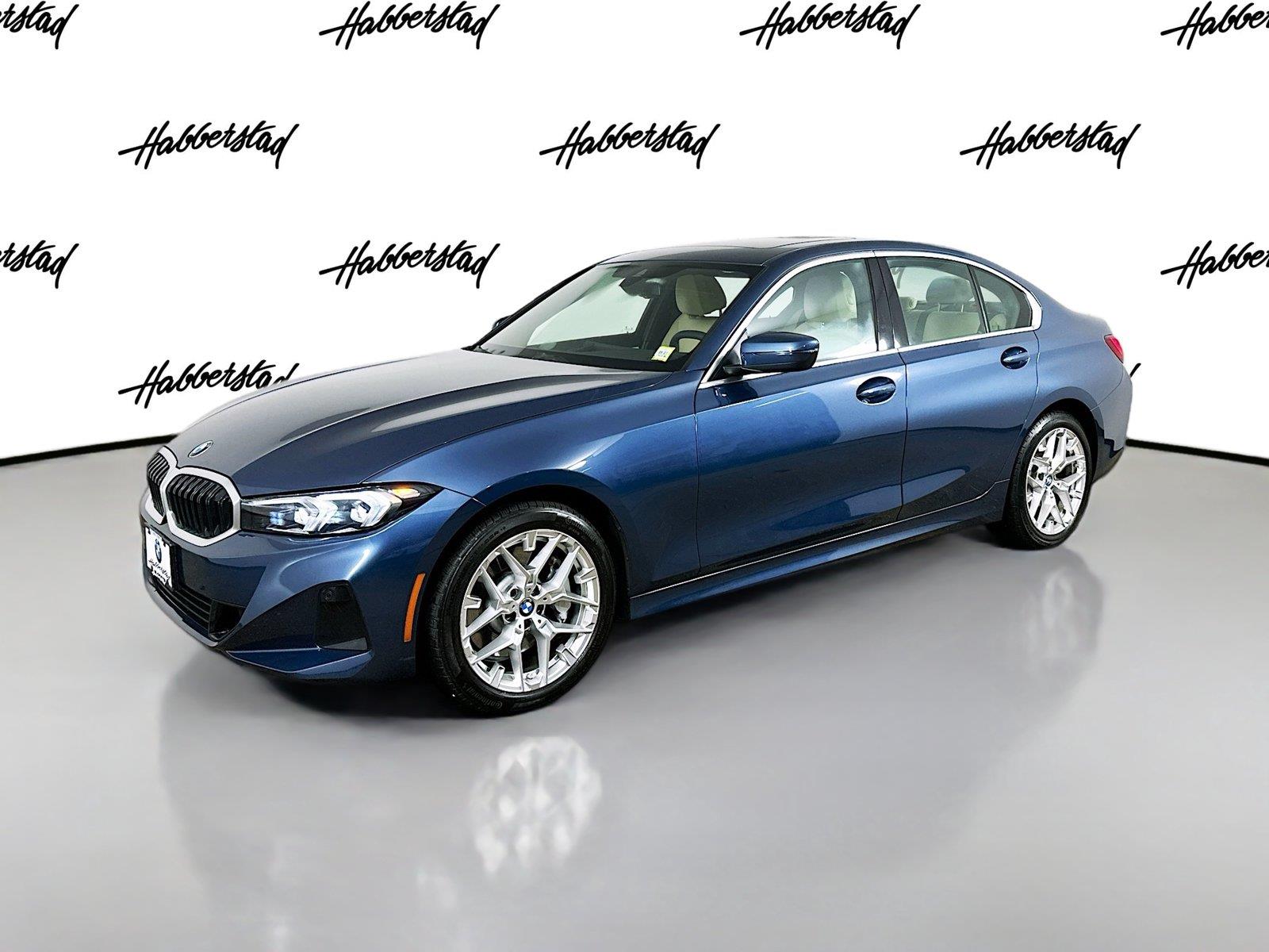 Arctic Race Blue Metallic 2025 BMW 3 Series Sedan All-Wheel Drive Automatic