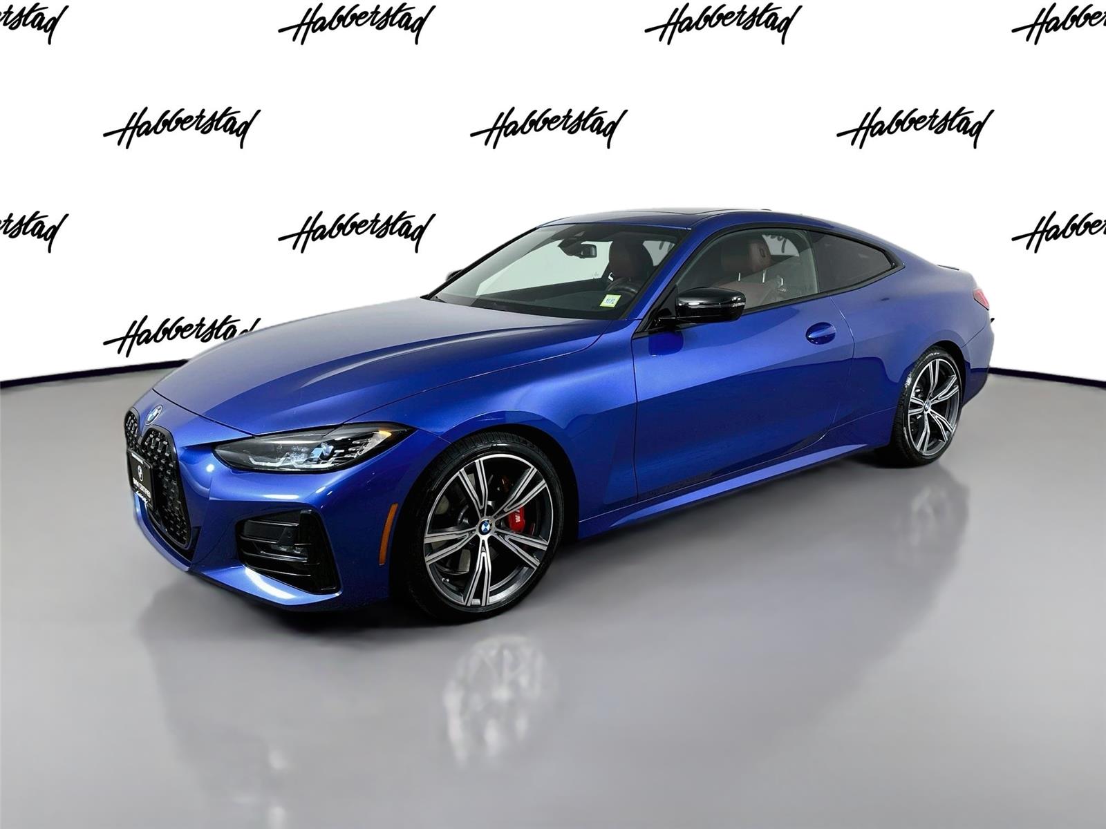 Portimao Blue Metallic 2023 BMW 4 Series Coupe All-Wheel Drive Automatic