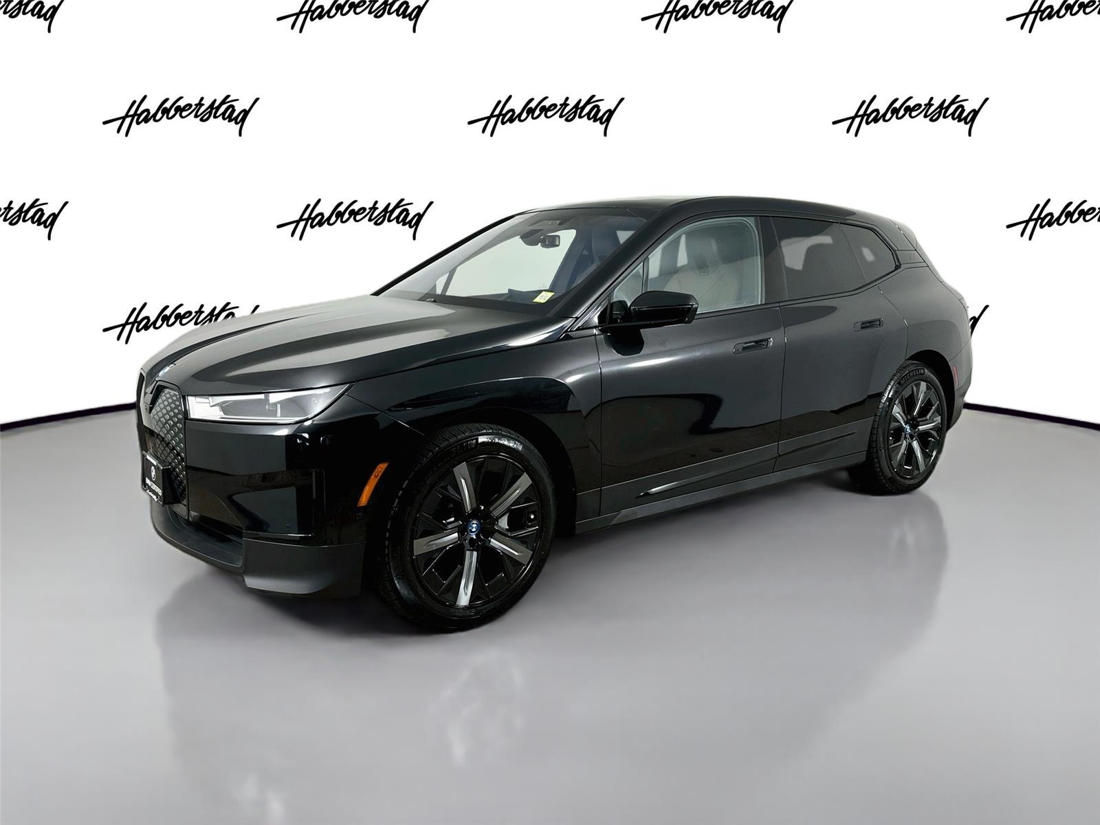 Black Sapphire Metallic 2024 BMW iX SUV / Crossover All-Wheel Drive Automatic