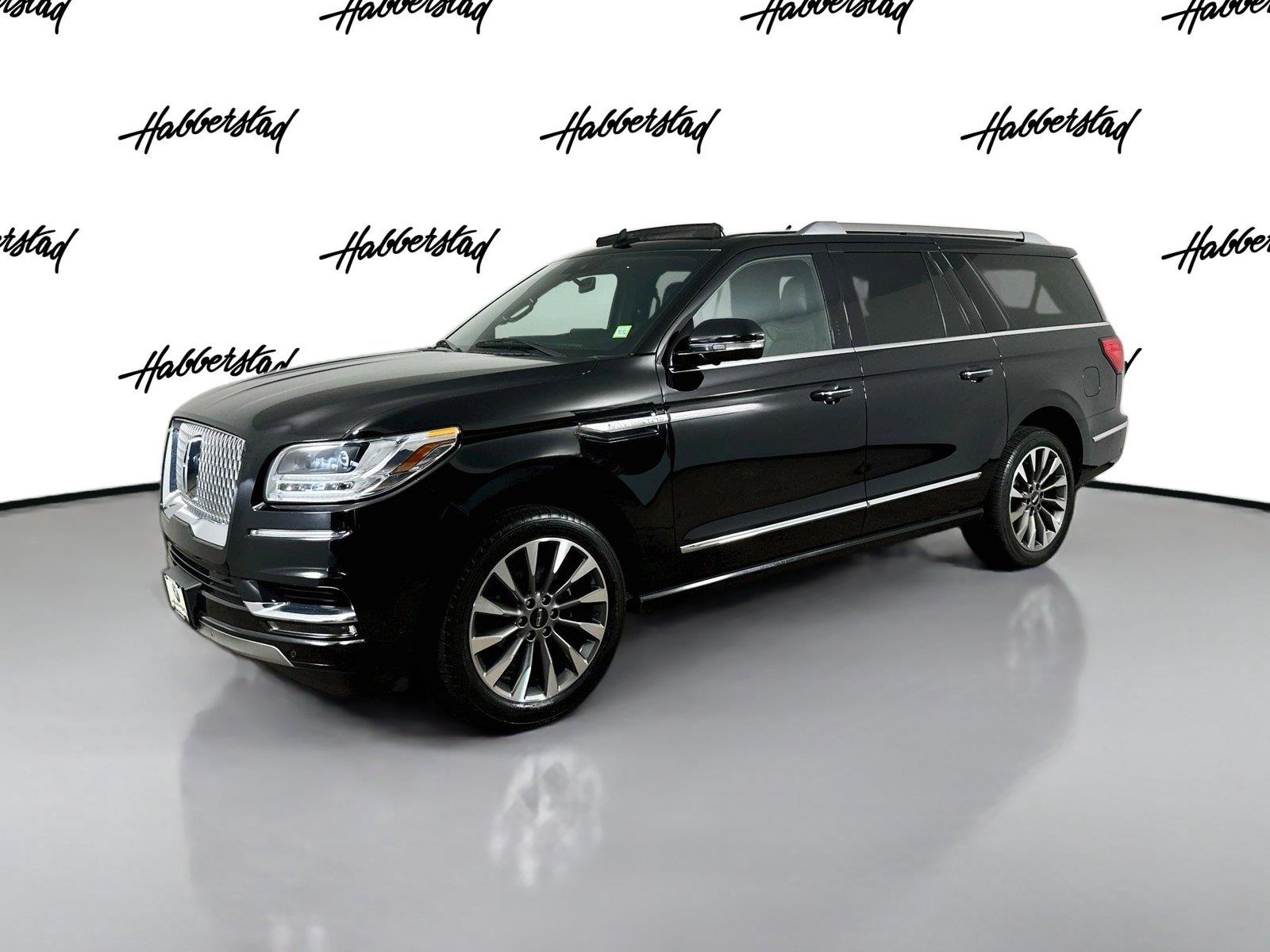 Infinite Black 2021 Lincoln Navigator SUV / Crossover Four-Wheel Drive Automatic