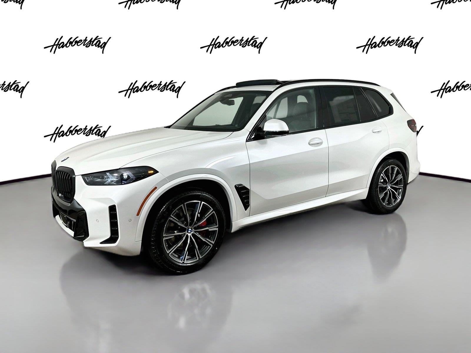 Mineral White Metallic 2026 BMW X5 SUV / Crossover All-Wheel Drive Automatic