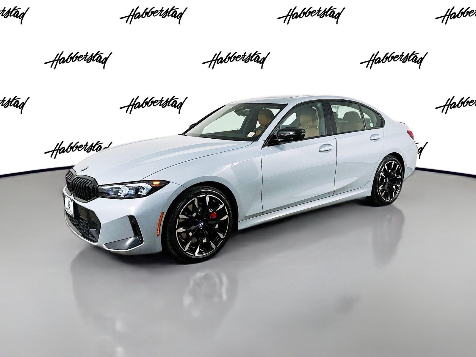 Gray (Brooklyn Grey Metallic) 2025 BMW 3 Series Sedan All-Wheel Drive Automatic