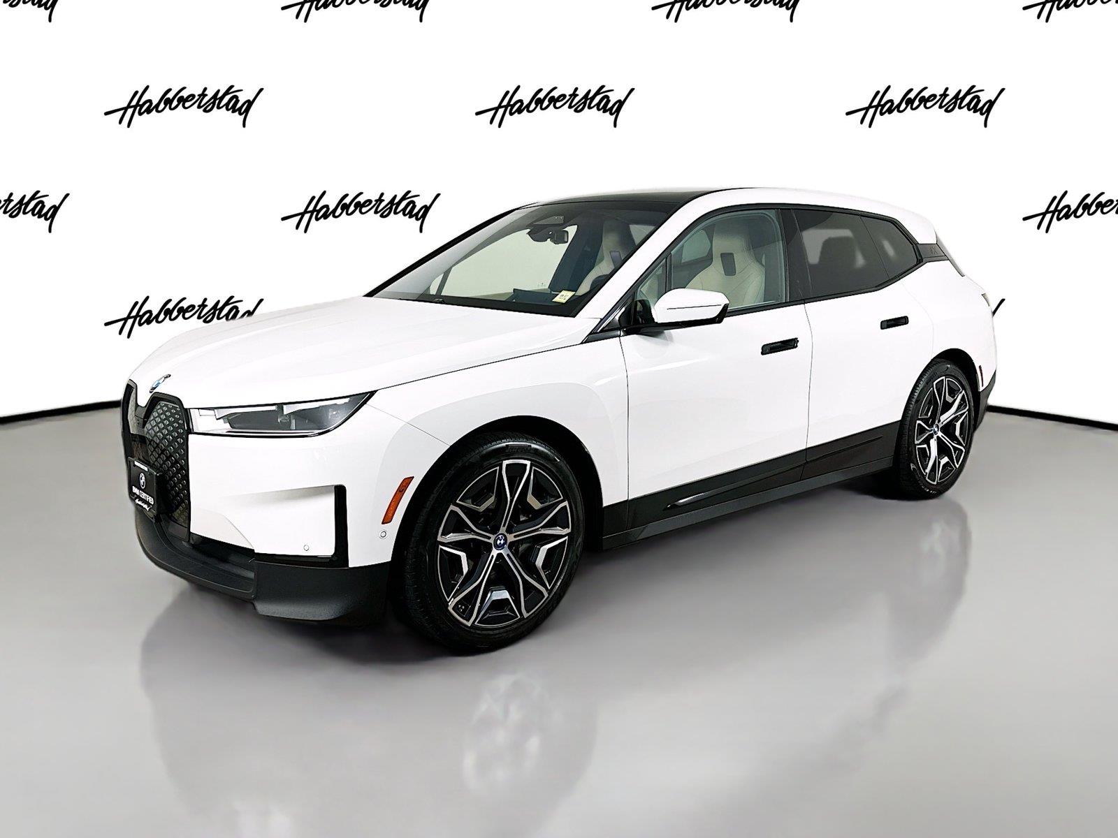 Alpine White 2022 BMW iX SUV / Crossover All-Wheel Drive Automatic