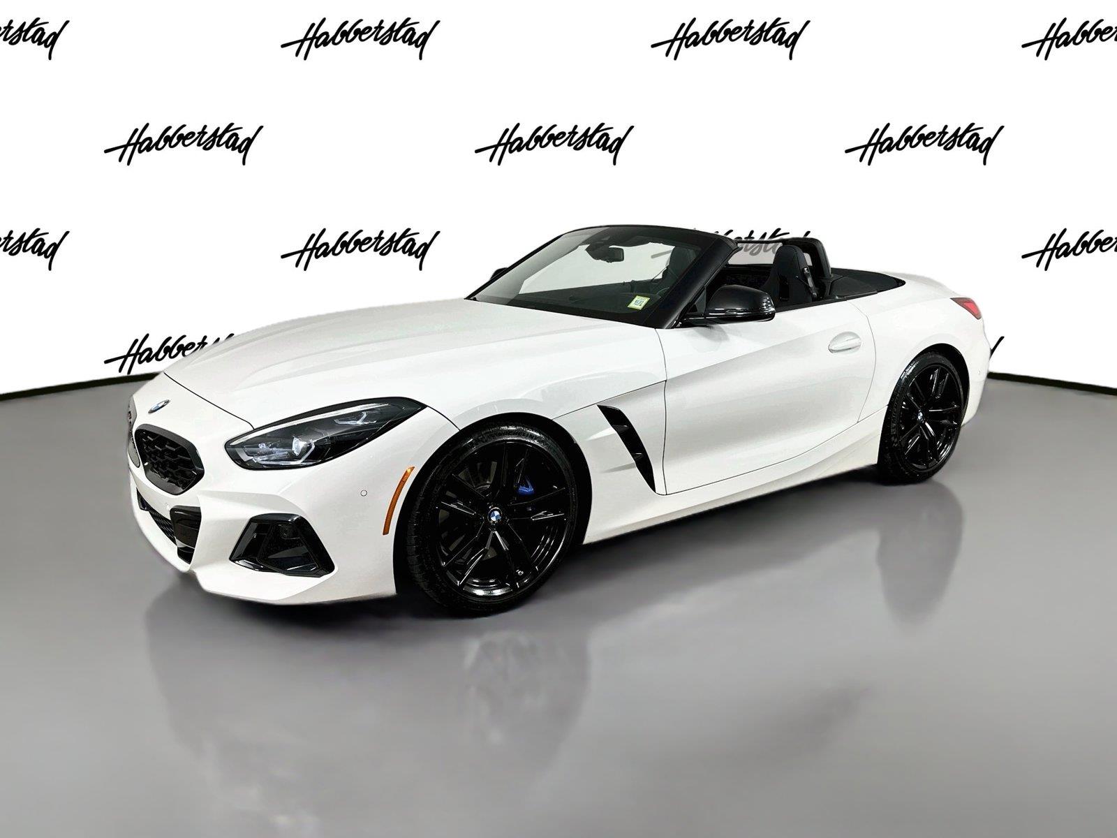 Alpine White 2024 BMW Z4 Convertible Rear-Wheel Drive Automatic
