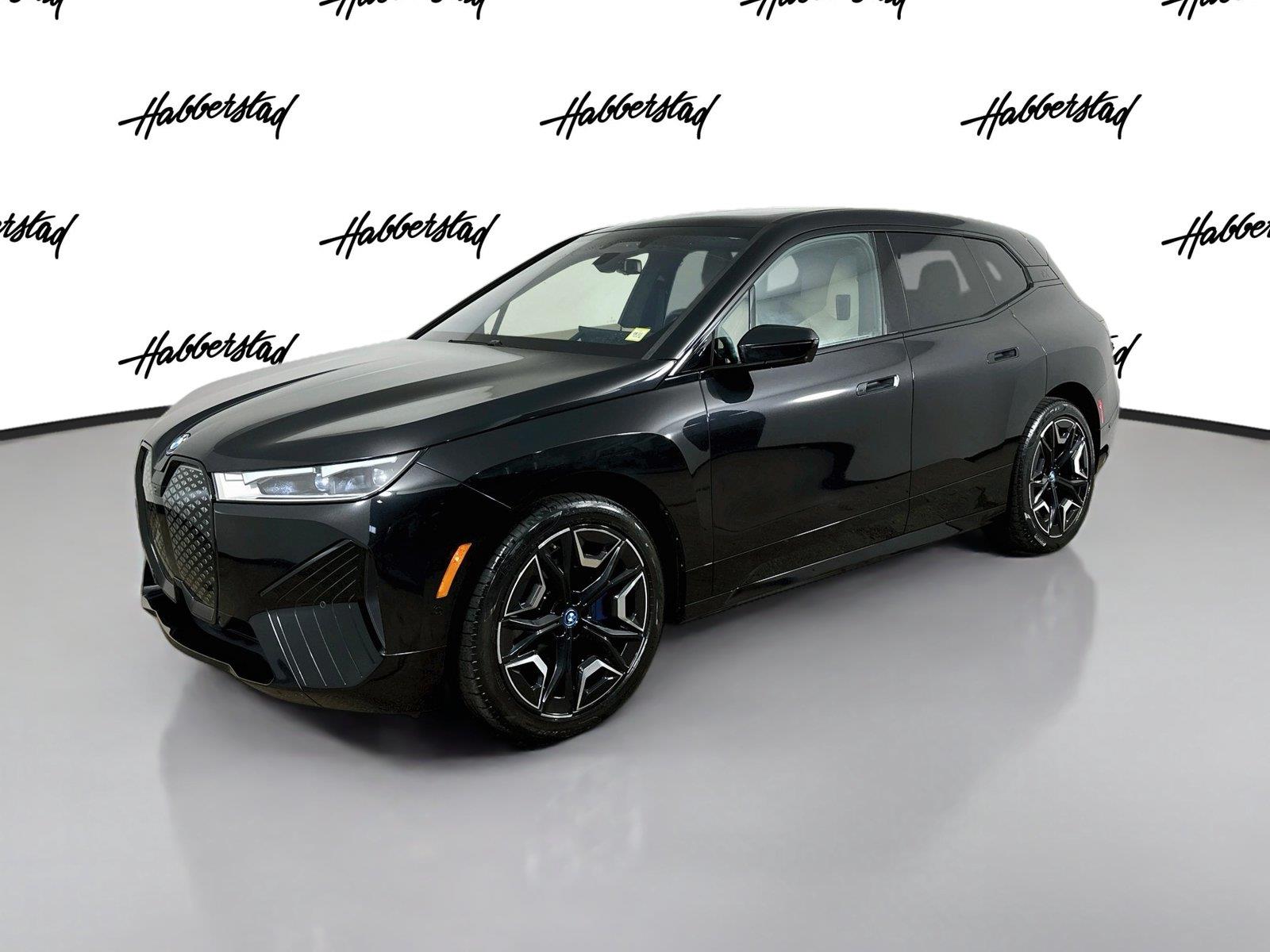 Black Sapphire Metallic 2024 BMW iX SUV / Crossover All-Wheel Drive Automatic