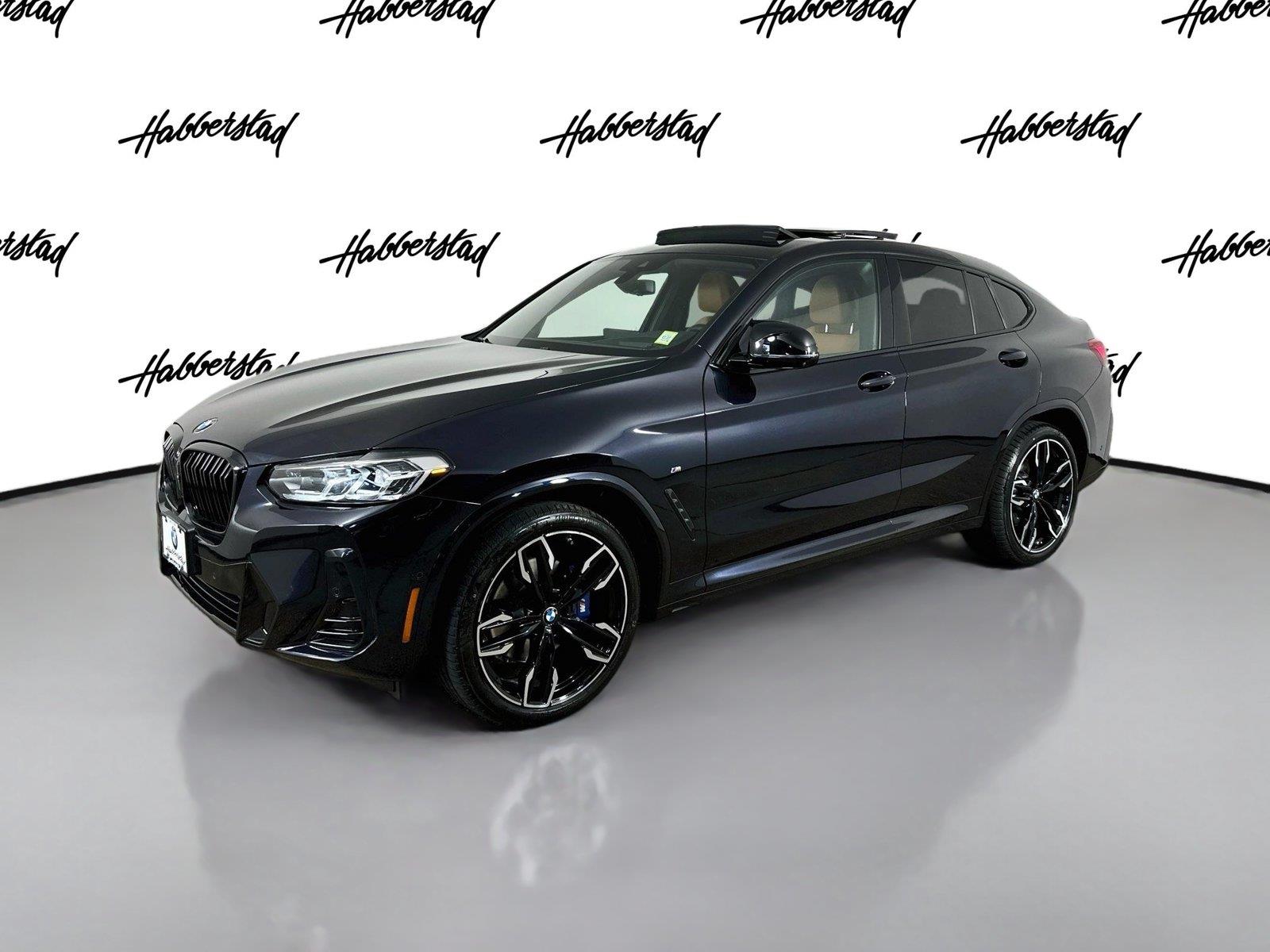 Carbon Black Metallic 2023 BMW X4 SUV / Crossover All-Wheel Drive Automatic