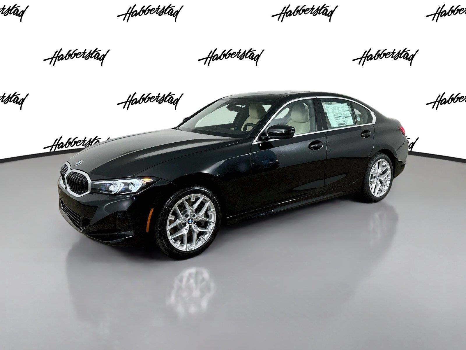 Black Sapphire Metallic 2026 BMW 3 Series Sedan All-Wheel Drive Automatic