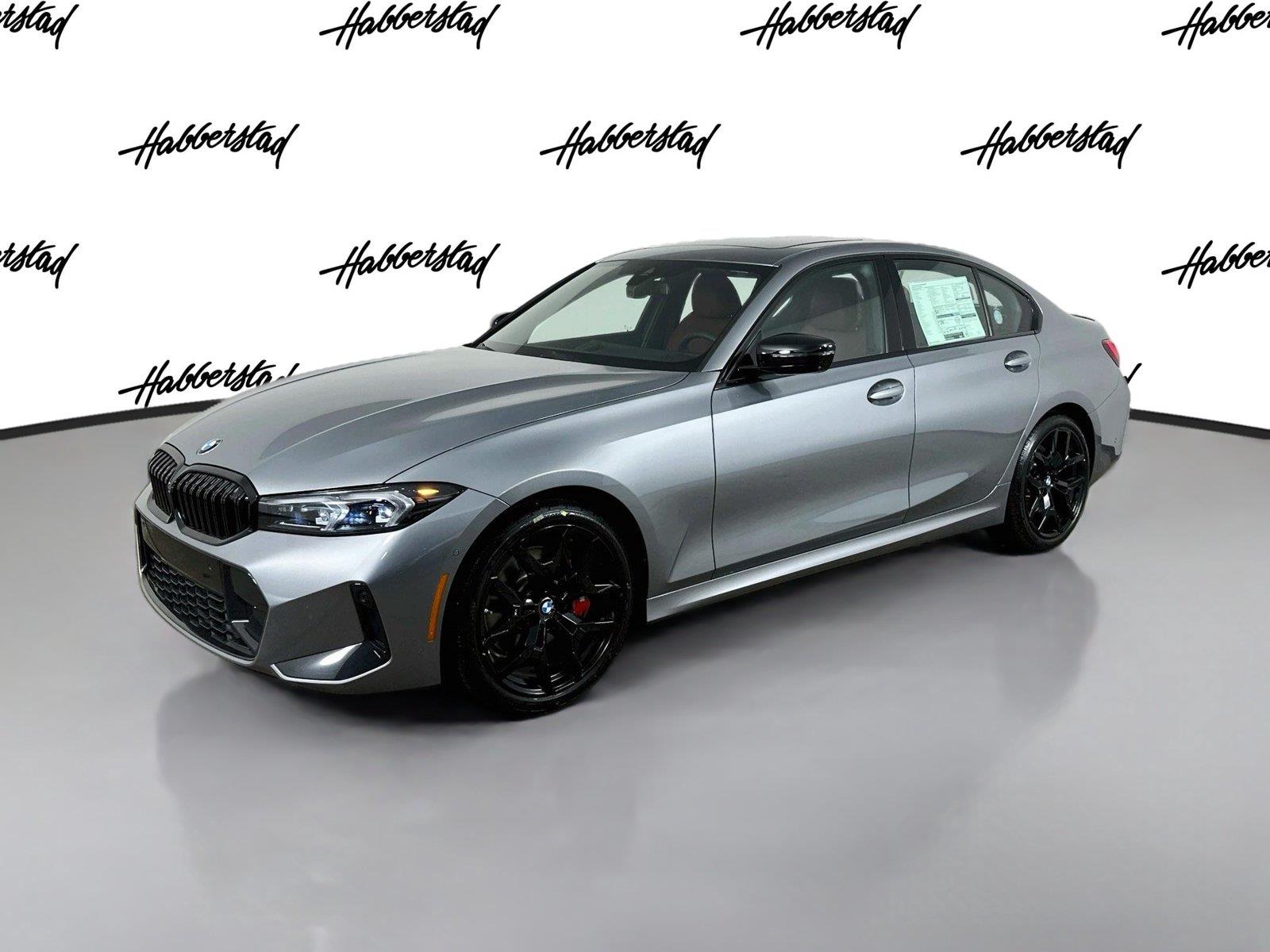 Gray (Skyscraper Grey Metallic) 2026 BMW 3 Series Sedan All-Wheel Drive Automatic