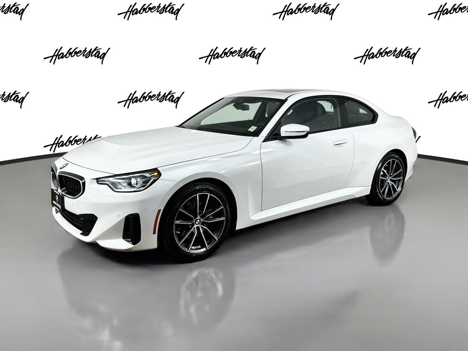 Alpine White 2023 BMW 2 Series Coupe All-Wheel Drive Automatic