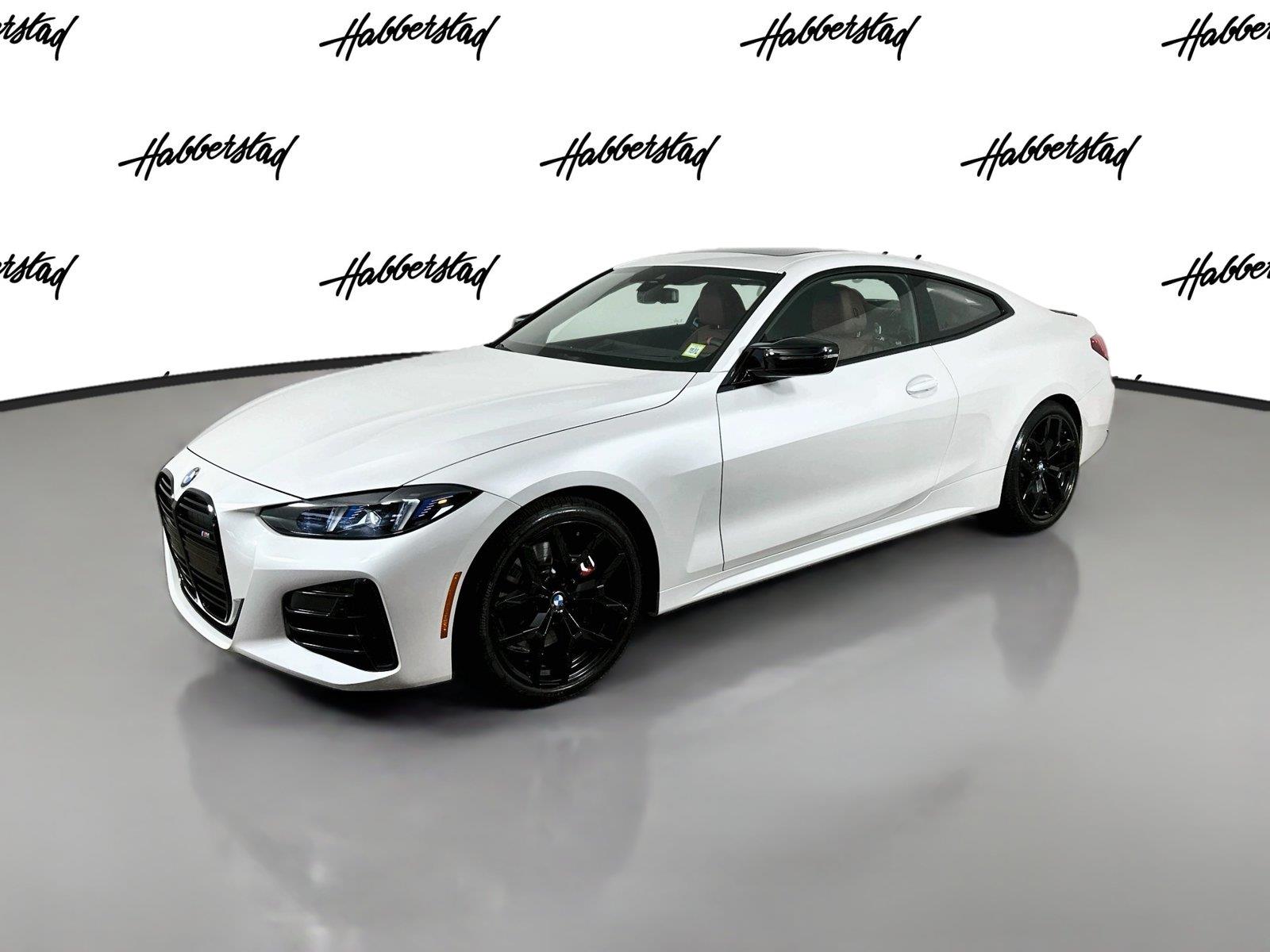 Mineral White Metallic 2025 BMW 4 Series Coupe All-Wheel Drive Automatic