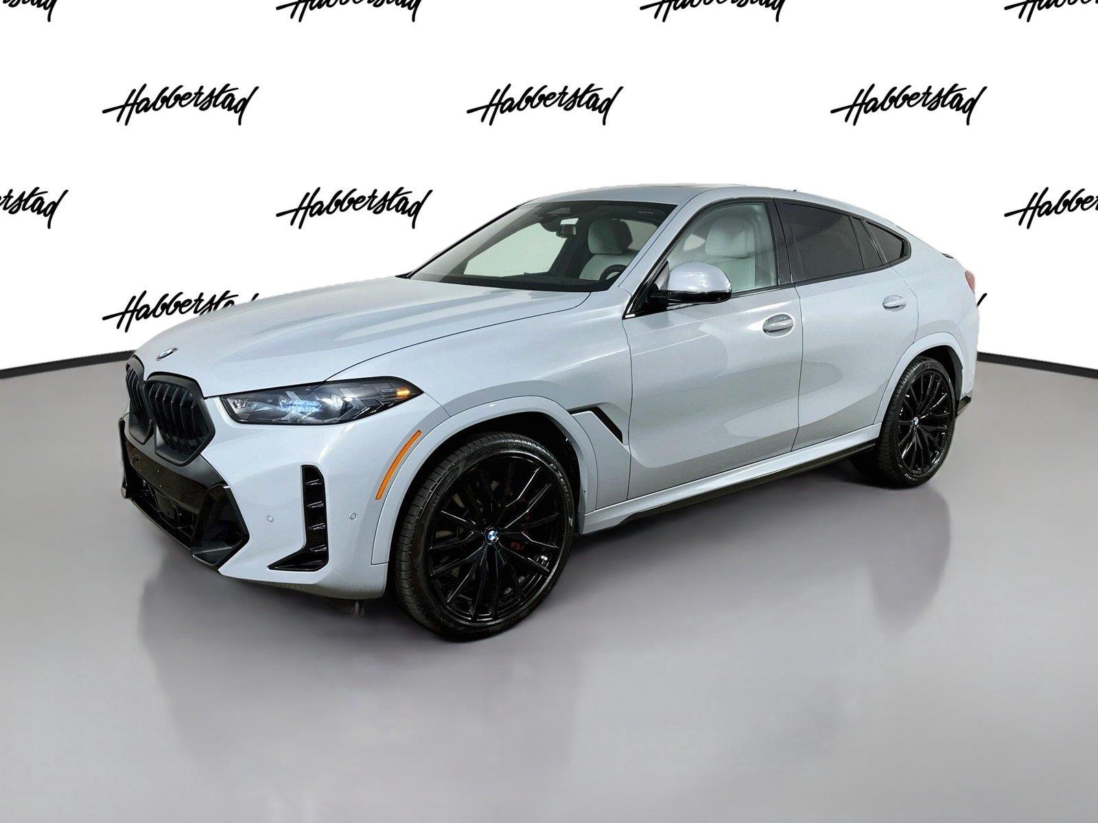 Gray (Brooklyn Grey Metallic) 2024 BMW X6 SUV / Crossover All-Wheel Drive Automatic