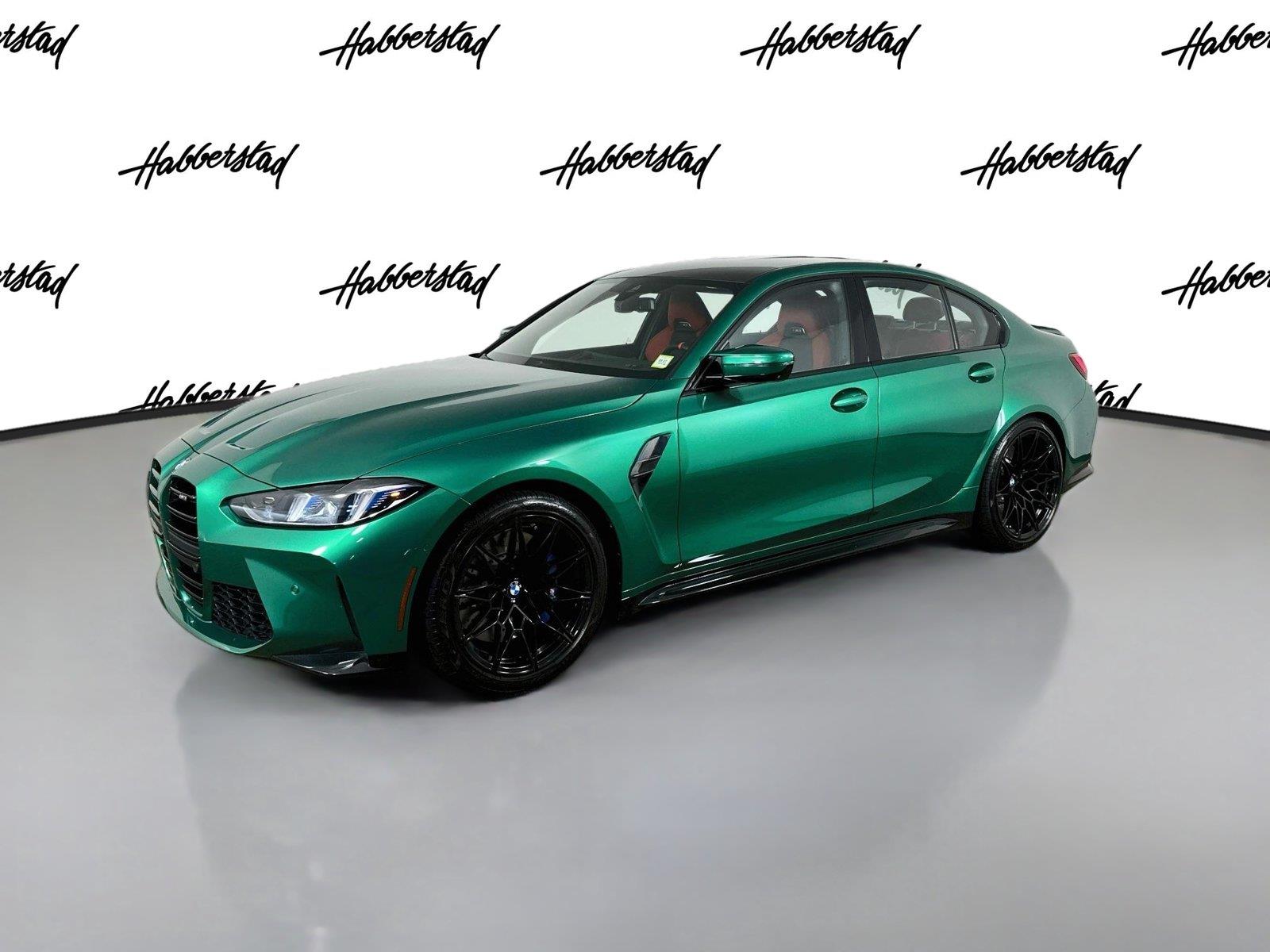Isle of Man Green Metallic 2025 BMW M3 Sedan Rear-Wheel Drive Manual