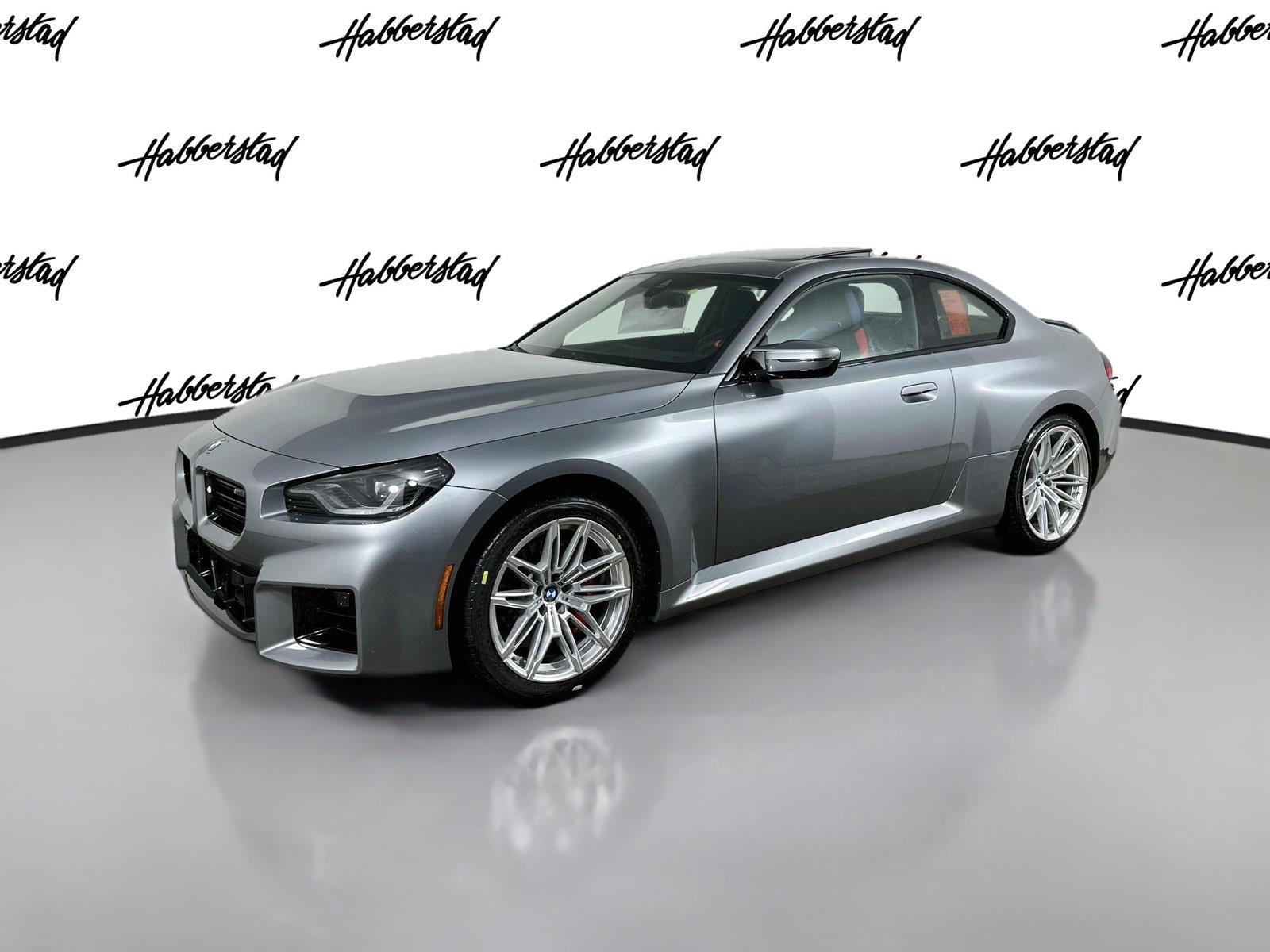 Gray (Skyscraper Grey Metallic) 2027 BMW M2 Coupe Rear-Wheel Drive 6-Speed Manual